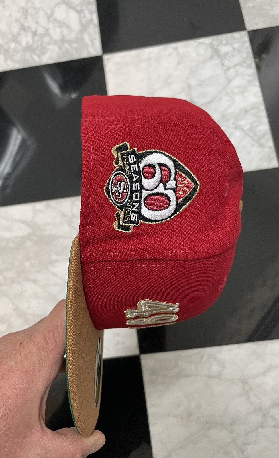 New Era 49ers fitted hat size 7 Size ONE SIZE - 2 Thumbnail