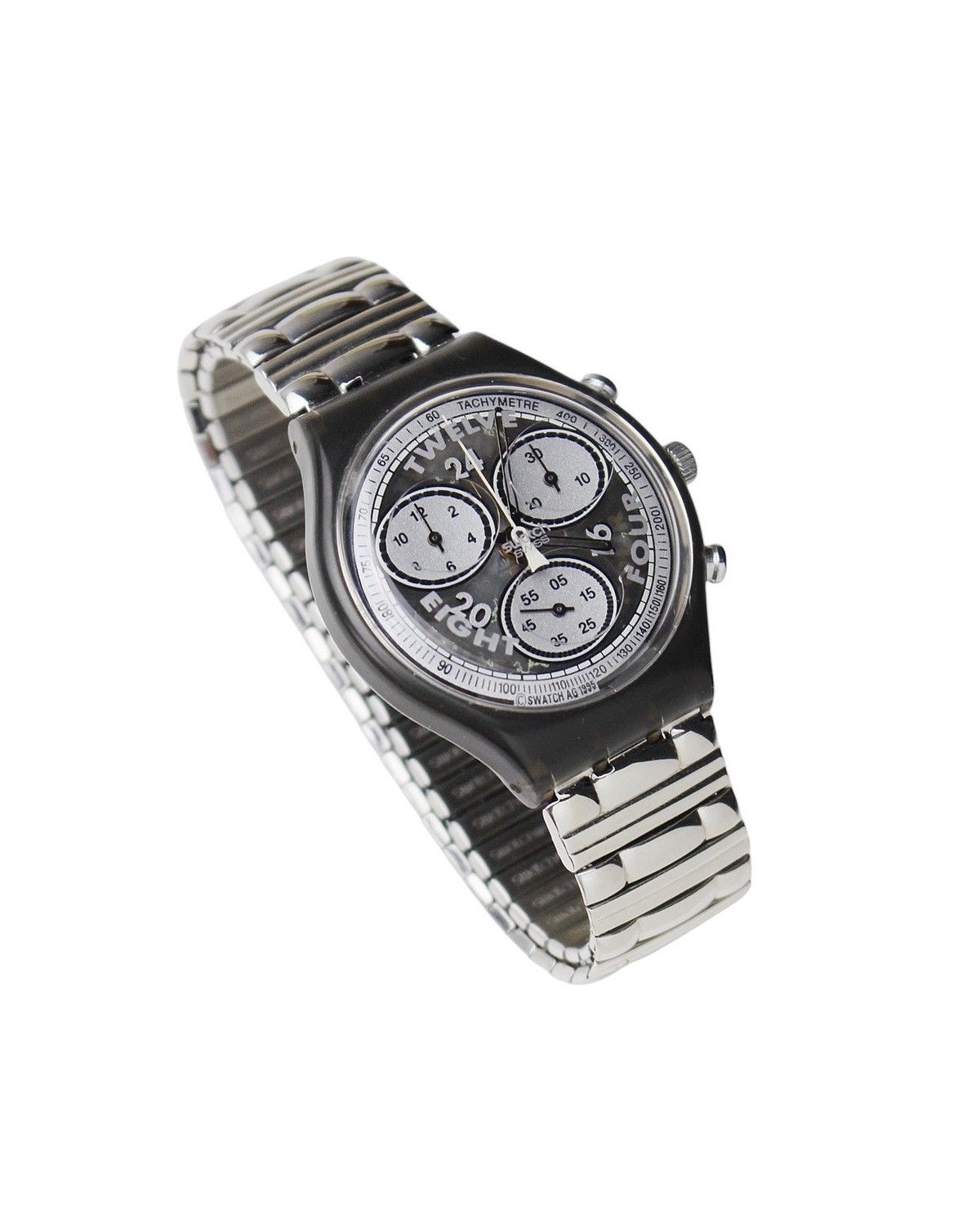 Vintage AW1995 SWATCH IRONY CHRONO “TWELVE TWENTY FOUR” Size ONE SIZE - 3 Thumbnail
