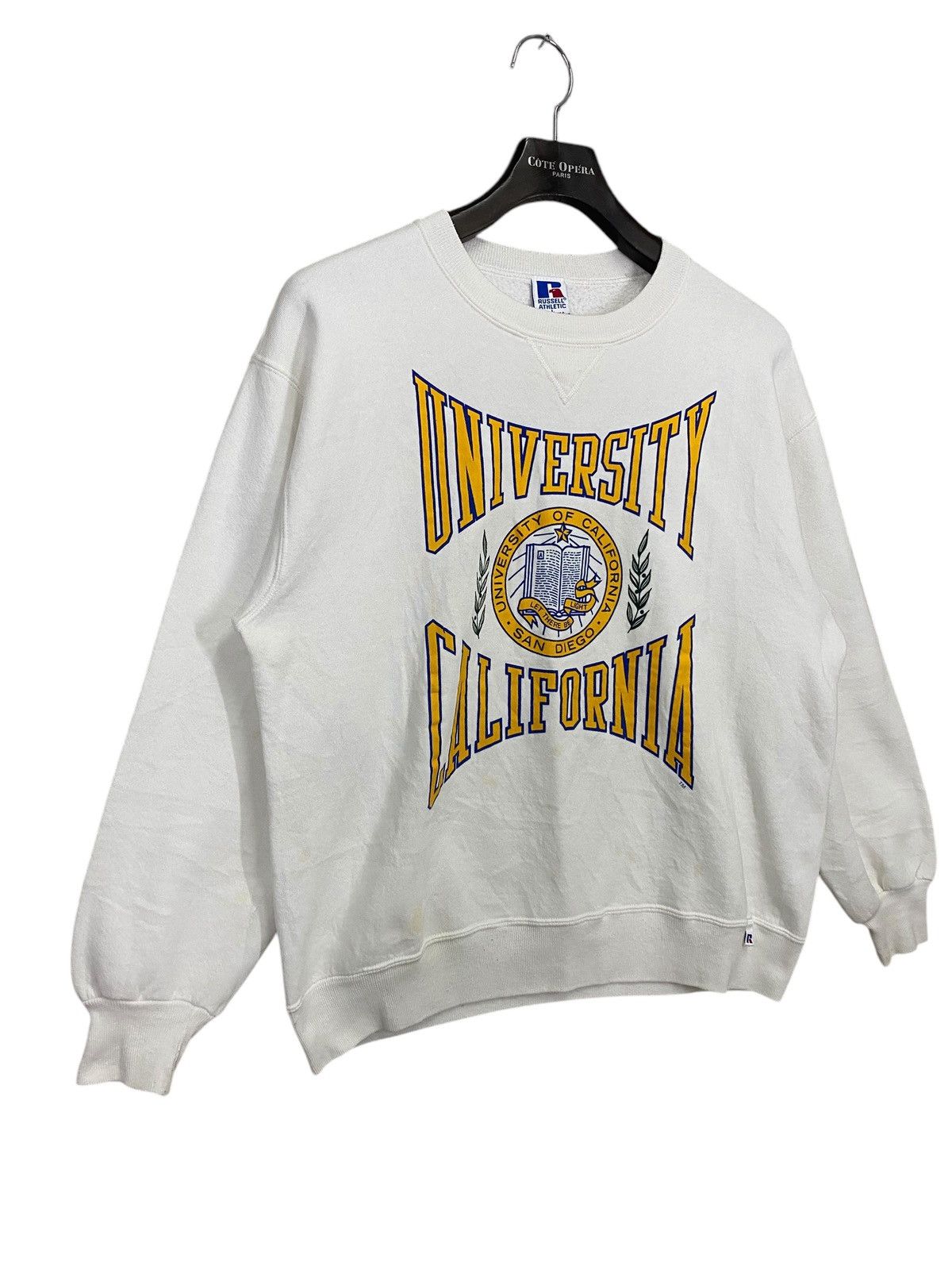 Russell Athletic Vintage university of california by russell athleti crewneck Size US L / EU 52-54 / 3 - 3 Thumbnail