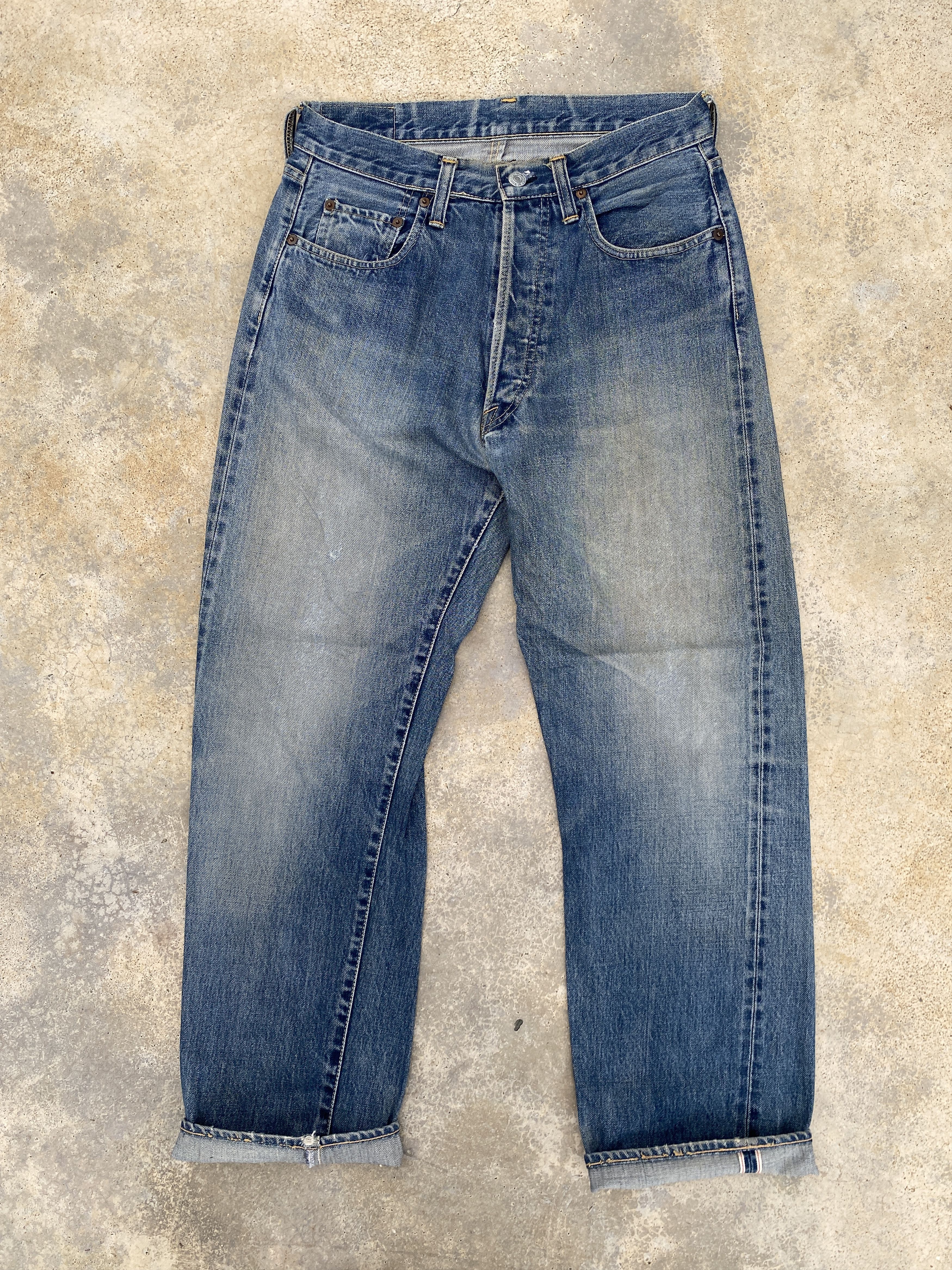 Denime × Japanese Brand Denime Lot 1889 Selvedge Jeans Size US 31 - 1 Thumbnail