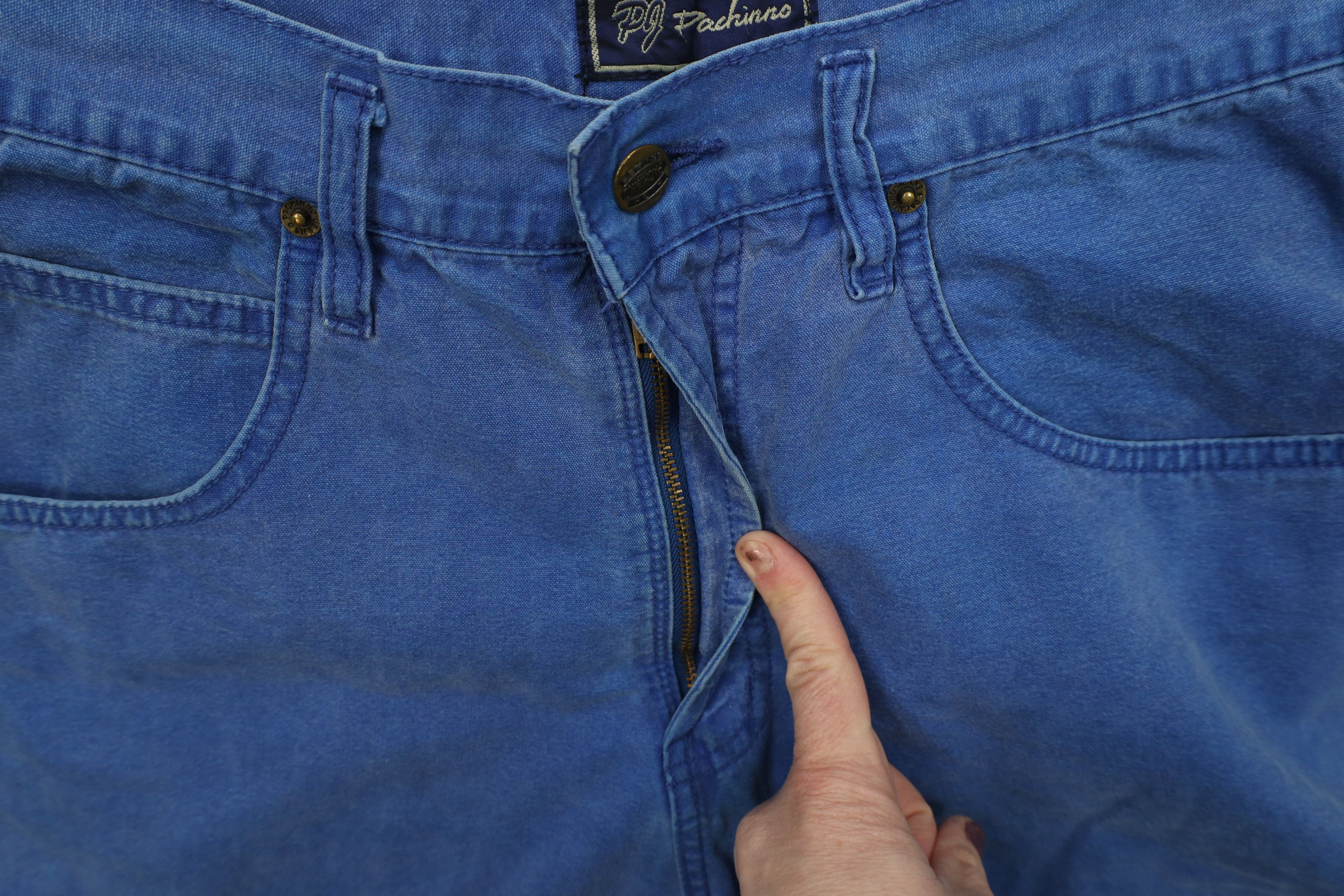 Vintage Vintage 90s Y2K Streetwear Stonewash Baggy Dungaree Shorts Size US 31 - 7 Thumbnail