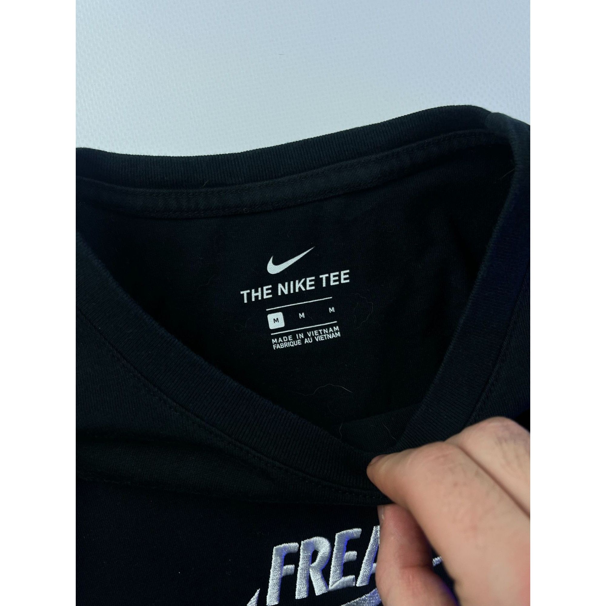 Nike × Vintage Nike Freak Black Long Sleeve Size US M / EU 48-50 / 2 - 3 Thumbnail