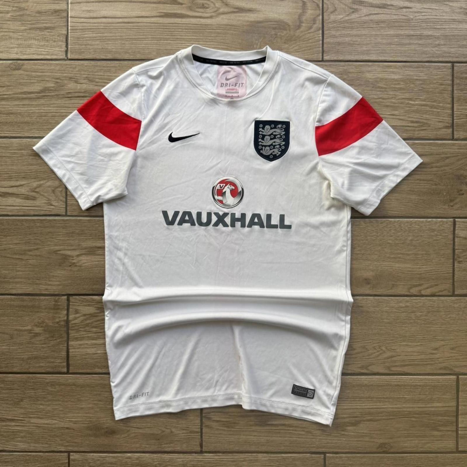 Adidas Nike England Soccer Team White Soccer Jersey Shirt Size US M / EU 48-50 / 2 - 1 Thumbnail