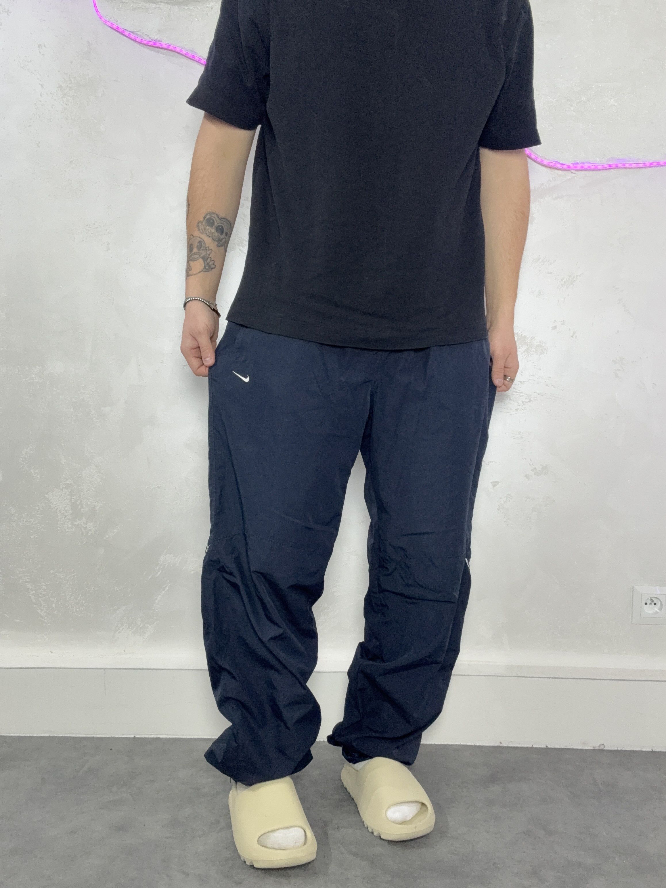 Nike Nike Athletic Shox Vibe Pants Parachute wide leg 2000s Size US 34 / EU 50 - 3 Thumbnail