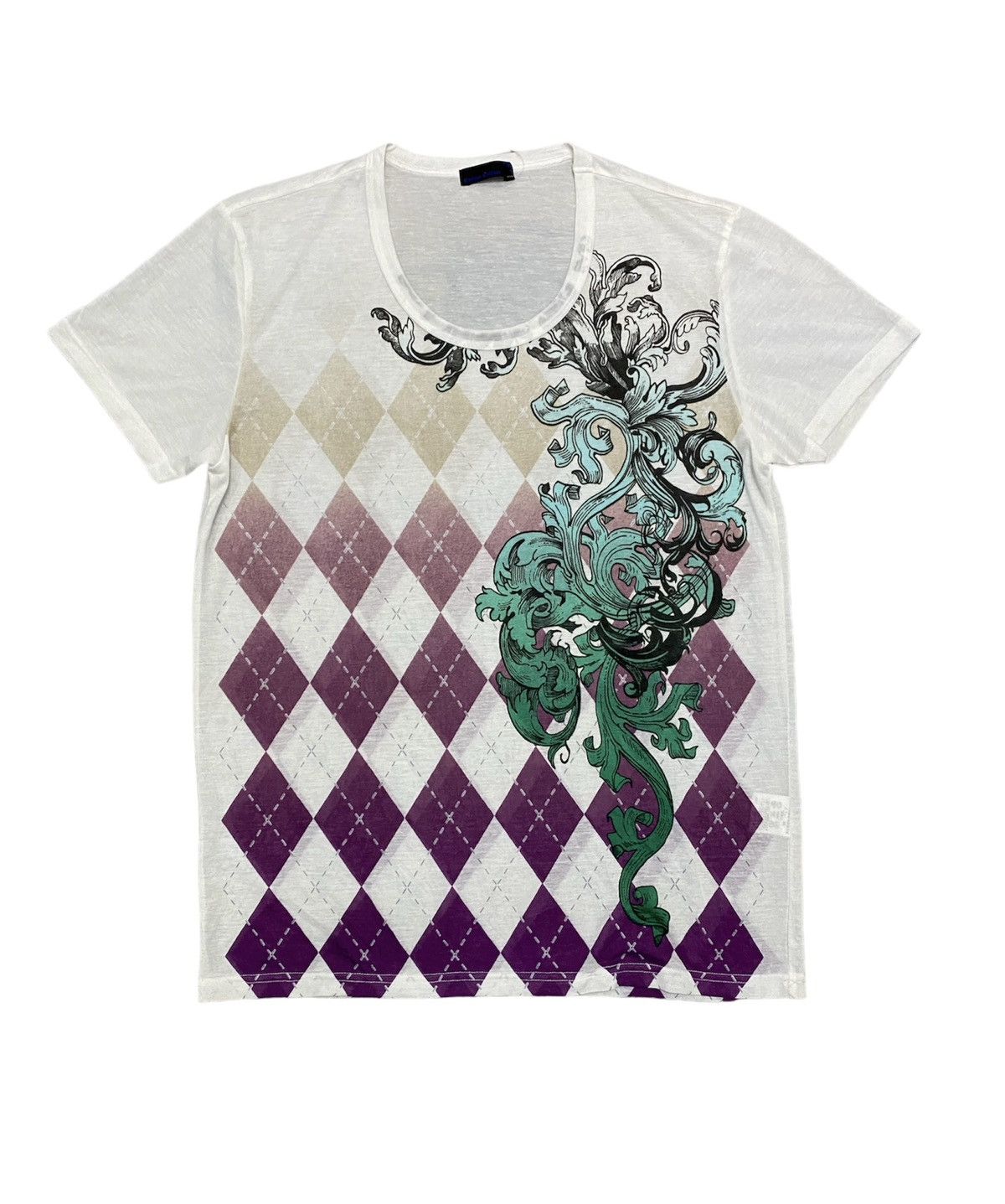 Le Grande Bleu (L.G.B.) Bedrock x L.G.B white t-shirt undercover