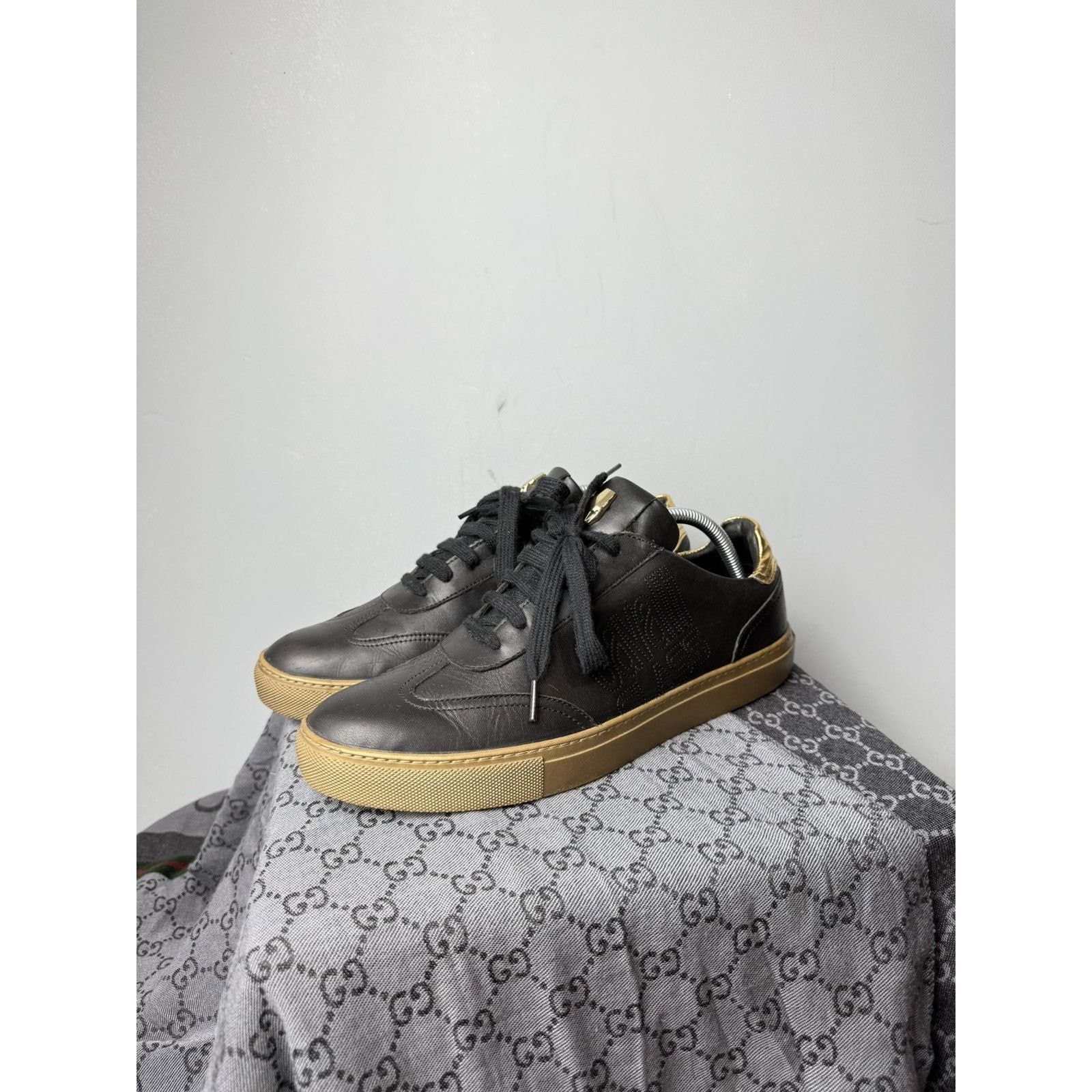 Roberto Just Cavalli Class Leather Sneakers Luxury