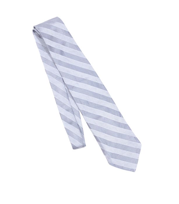 Dior Homme Hedi Slimane Era Striped Silk Tie | Grailed