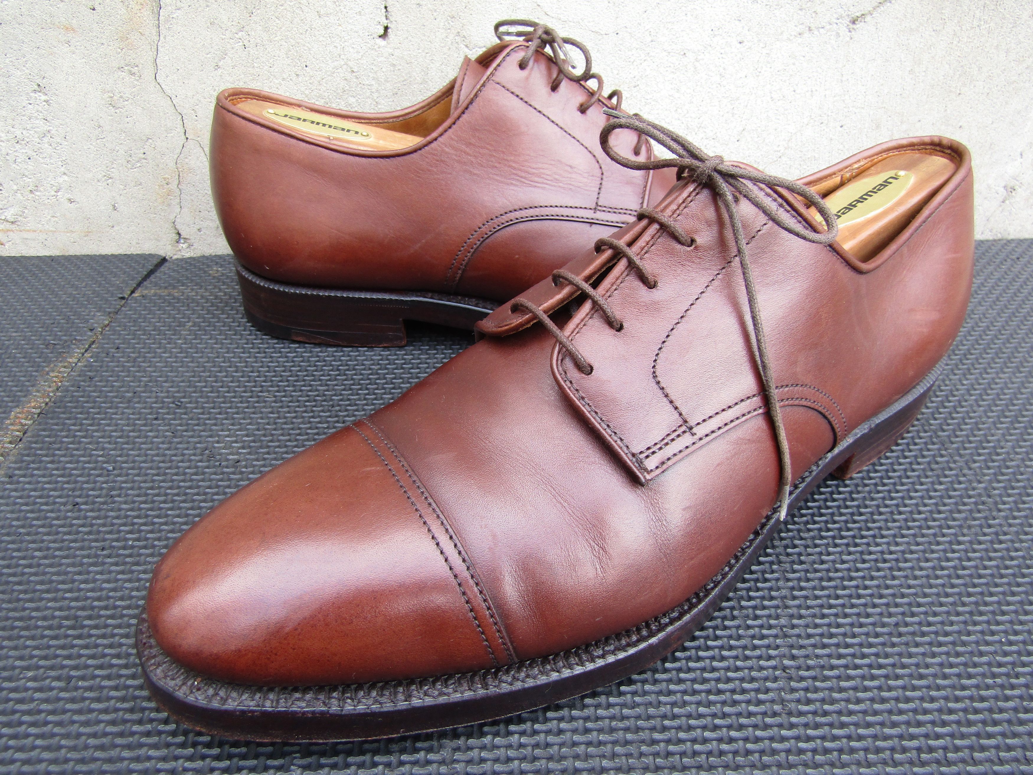 Crockett & Jones Crockett & Jones BRADFORD Brown Cap Toe Blucher Size US 8 / EU 41 - 1 Thumbnail