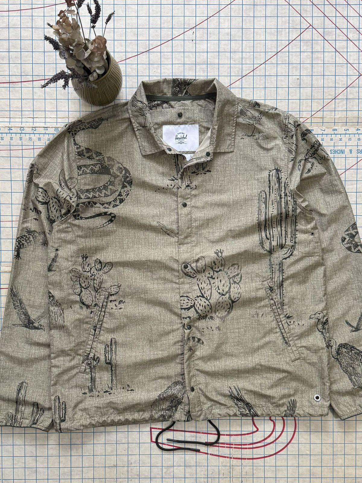 Herschel Supply Co. Herschel Supply Co Desert Prey Voyager Coaches Jacket Large Size US L / EU 52-54 / 3 - 2 Thumbnail