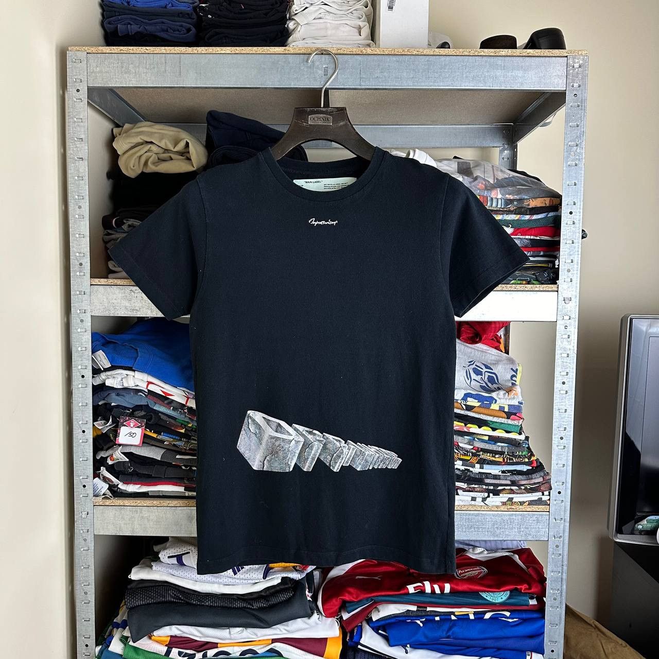 Off-White Rare! Panther Off White Horror Big Logo Tee Size US S / EU 44-46 / 1 - 2 Thumbnail