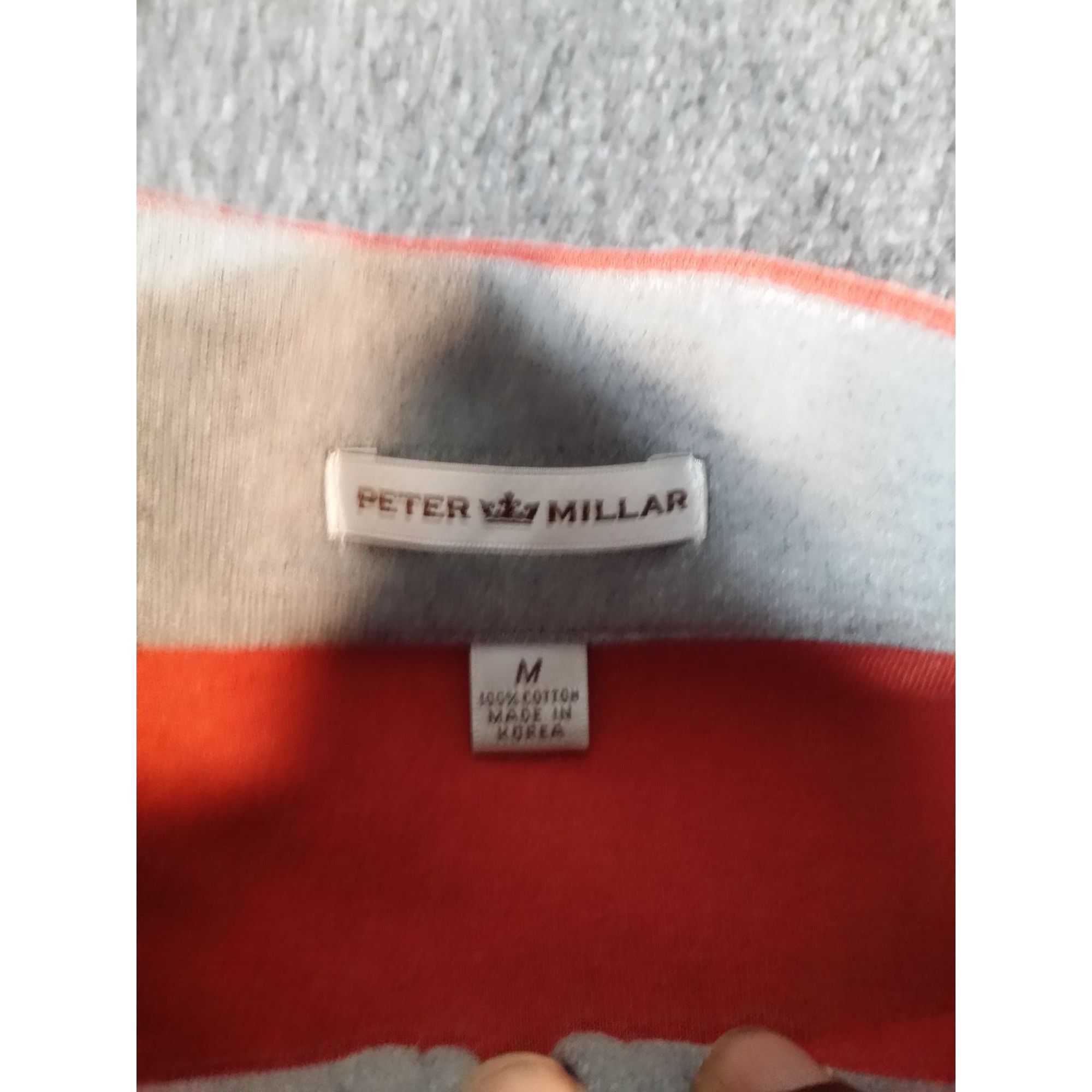 Peter Millar Peter Millar Sleeveless Vest Men Sz M Orange Cotton Hollyfro Size US M / EU 48-50 / 2 - 6 Thumbnail