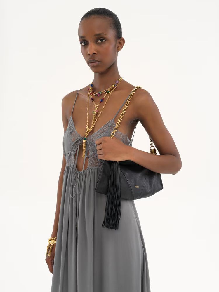 Chloe o1loc1c11125 Size: OS / Foulard Small Bag in Black Size ONE SIZE - 2 Thumbnail