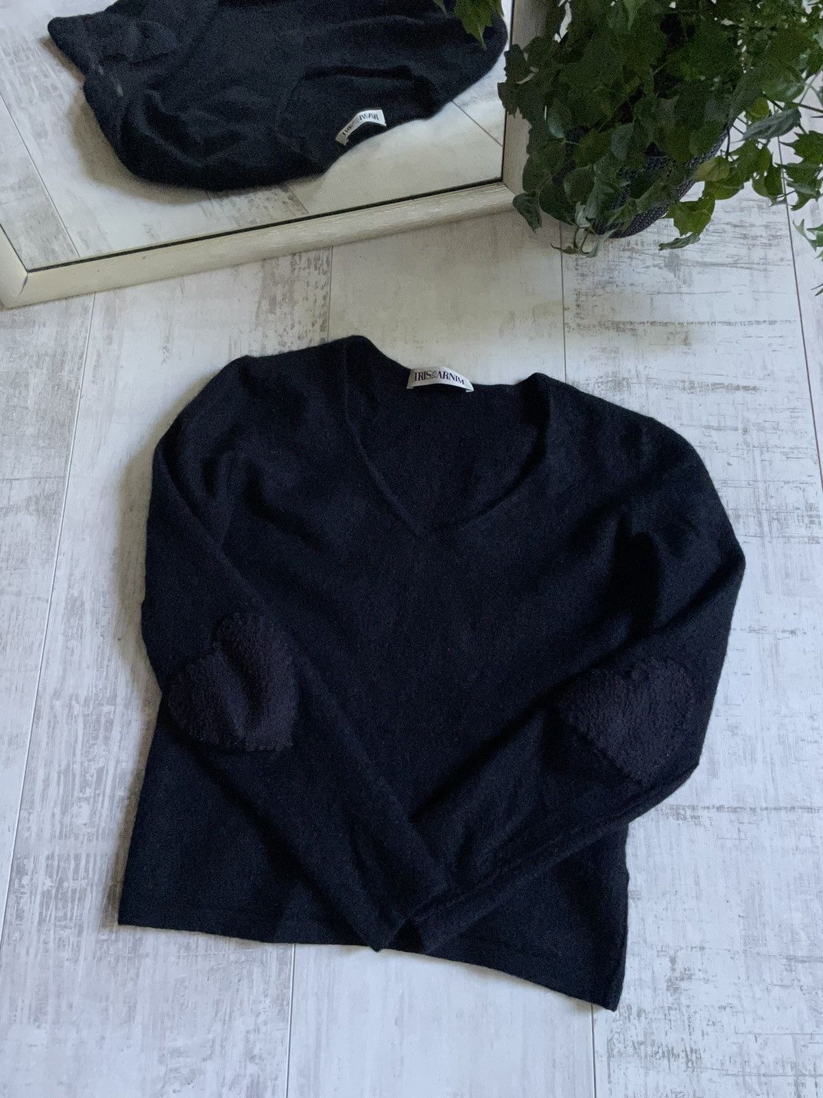 Iris von Arnim Irish Von Arnim Heart Sweater 100% Cashmere RARE Size M / US 6-8 / IT 42-44 - 2 Thumbnail