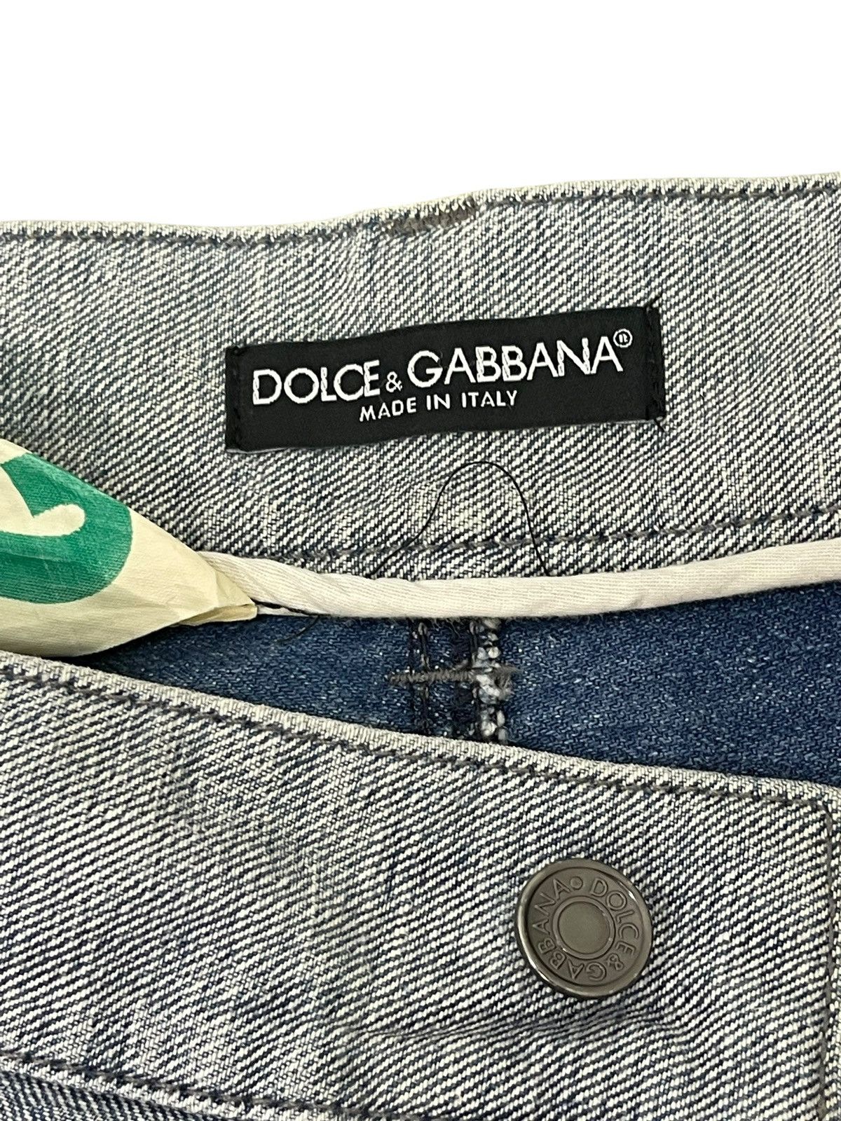 Dolce & Gabbana Reverse Denim Dolce & Gabbana Slim Jeans Low Rise 8🟦9 Size US 32 / EU 48 - 15 Thumbnail