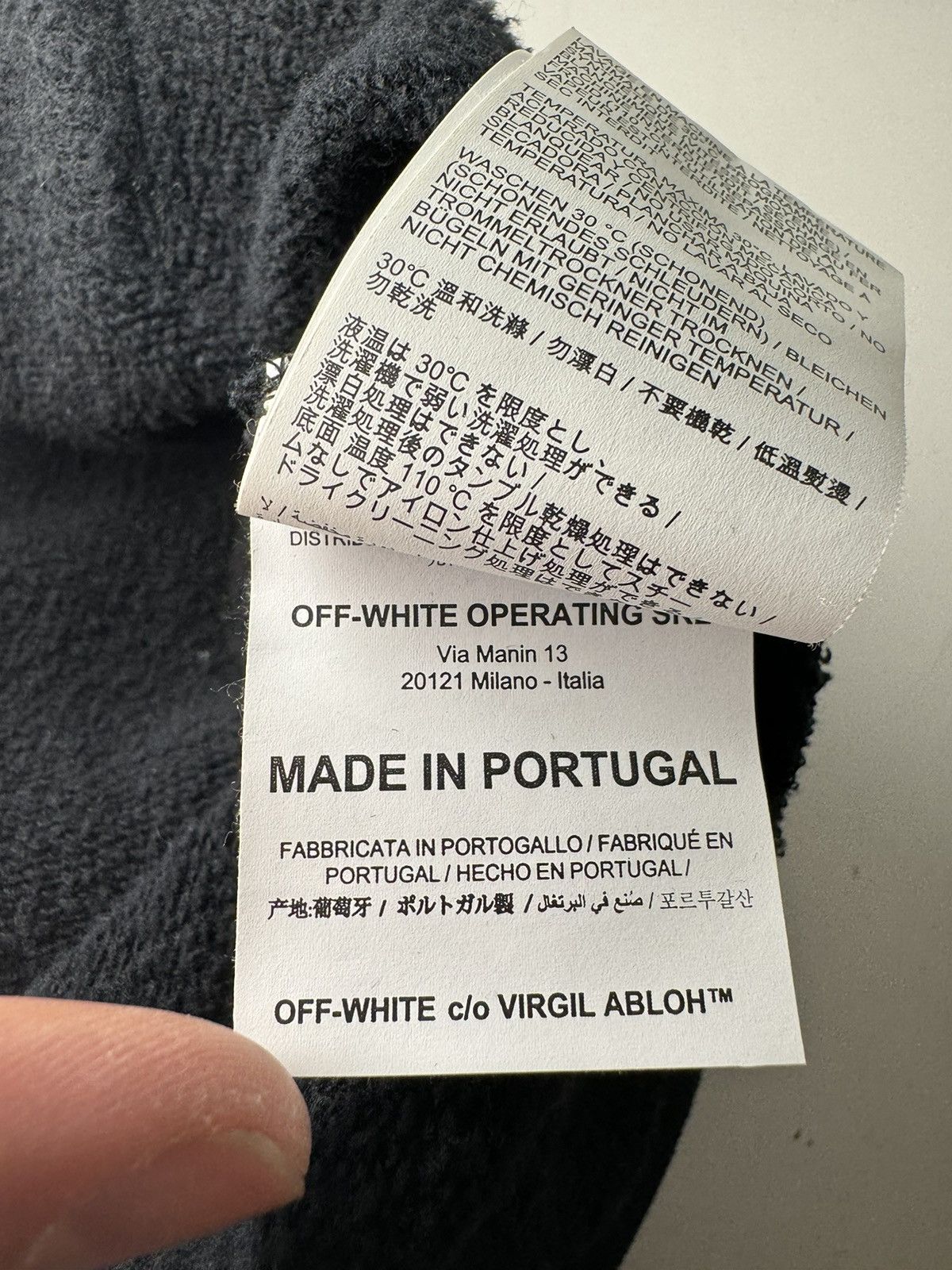 Off-White Off White Hoodie Diagonal Waterfall Size US XS / EU 42 / 0 - 8 Thumbnail