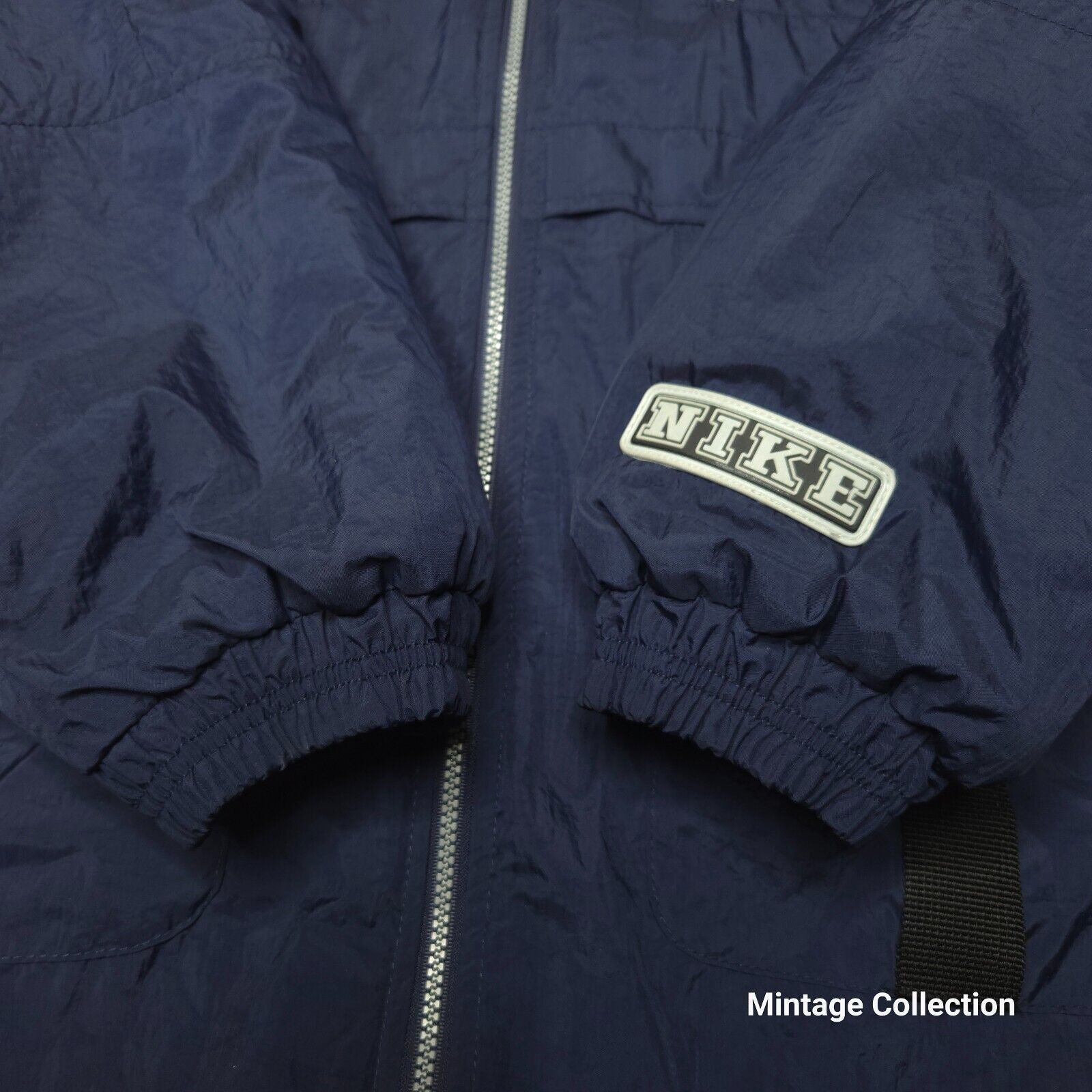 VINTAGE NIKE AIR NYLON HOODED INSULATED WINDBREAKER JACKET