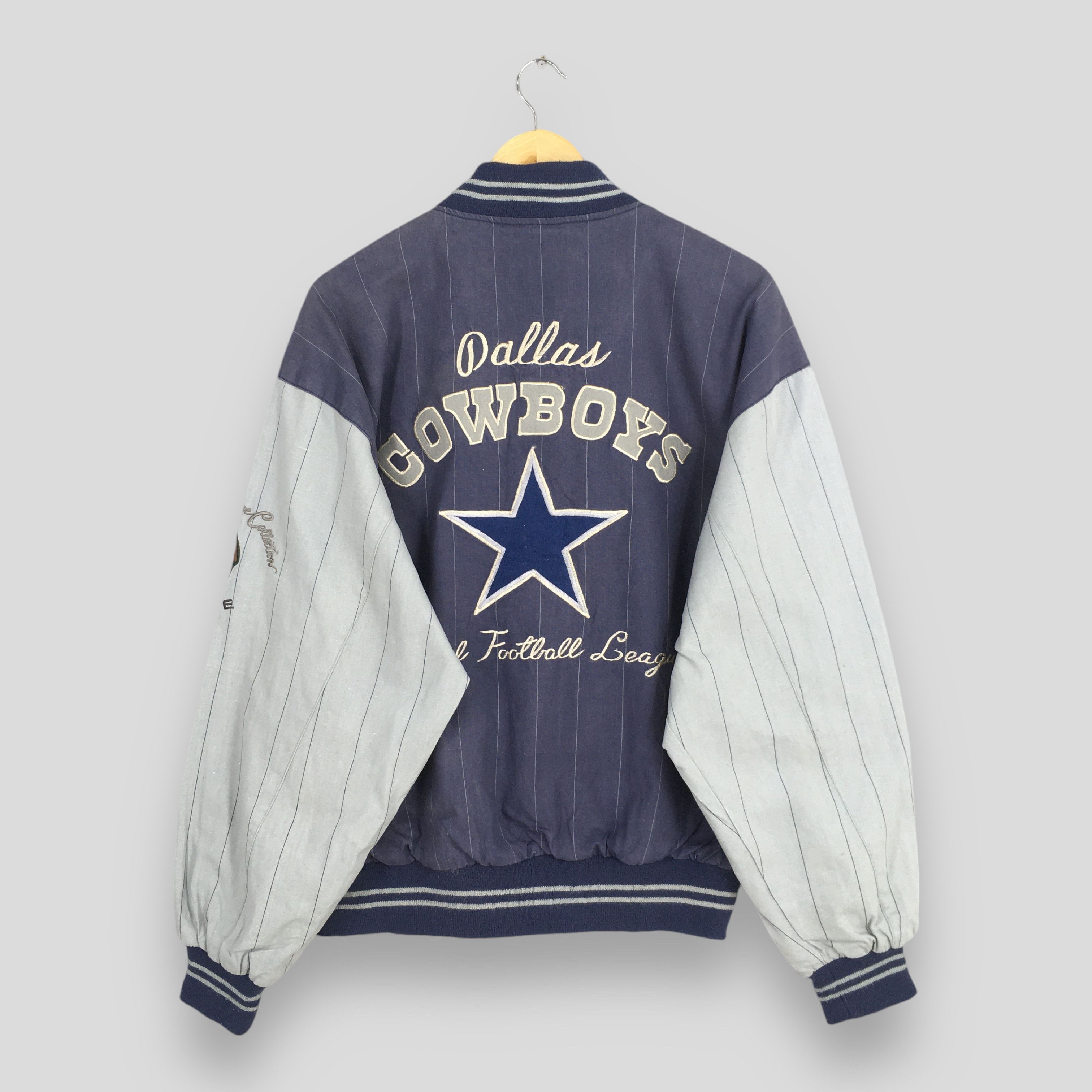 NFL Vintage 90s Dallas Cowboys NFL Varsity Jacket Medium Size US M / EU 48-50 / 2 - 1 Thumbnail