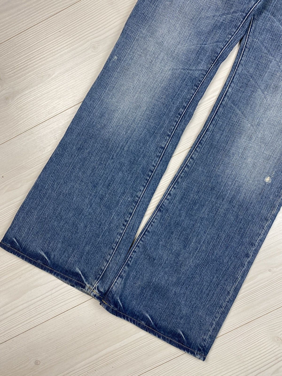 G-Star × Vintage Avant garde flared Gstar raw jeans Historic Glamour style Size 30" / US 8 / IT 44 - 8 Thumbnail