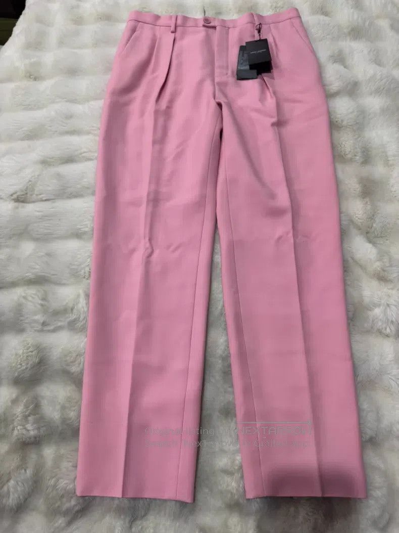 Saint Laurent Paris Saint Laurent Paris Pink Men's Trousers Size US 32 / EU 48 - 1 Thumbnail