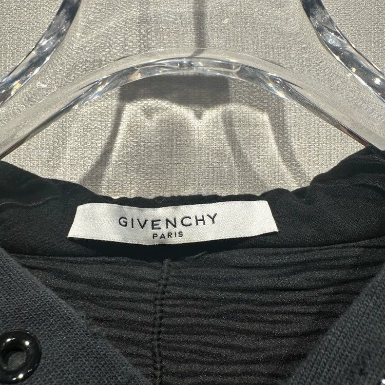 Givenchy Givenchy Black Destroyed Hoodie Size US M / EU 48-50 / 2 - 3 Thumbnail