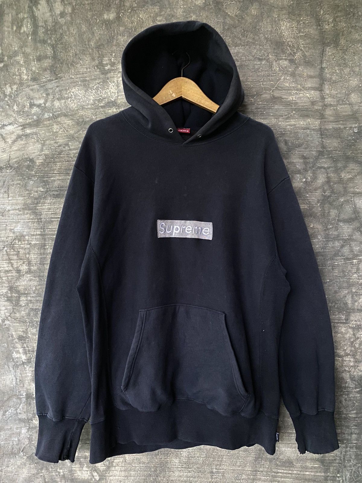 Vintage Vintage 1995 Box Logo Hooded Size US L / EU 52-54 / 3 - 1 Thumbnail
