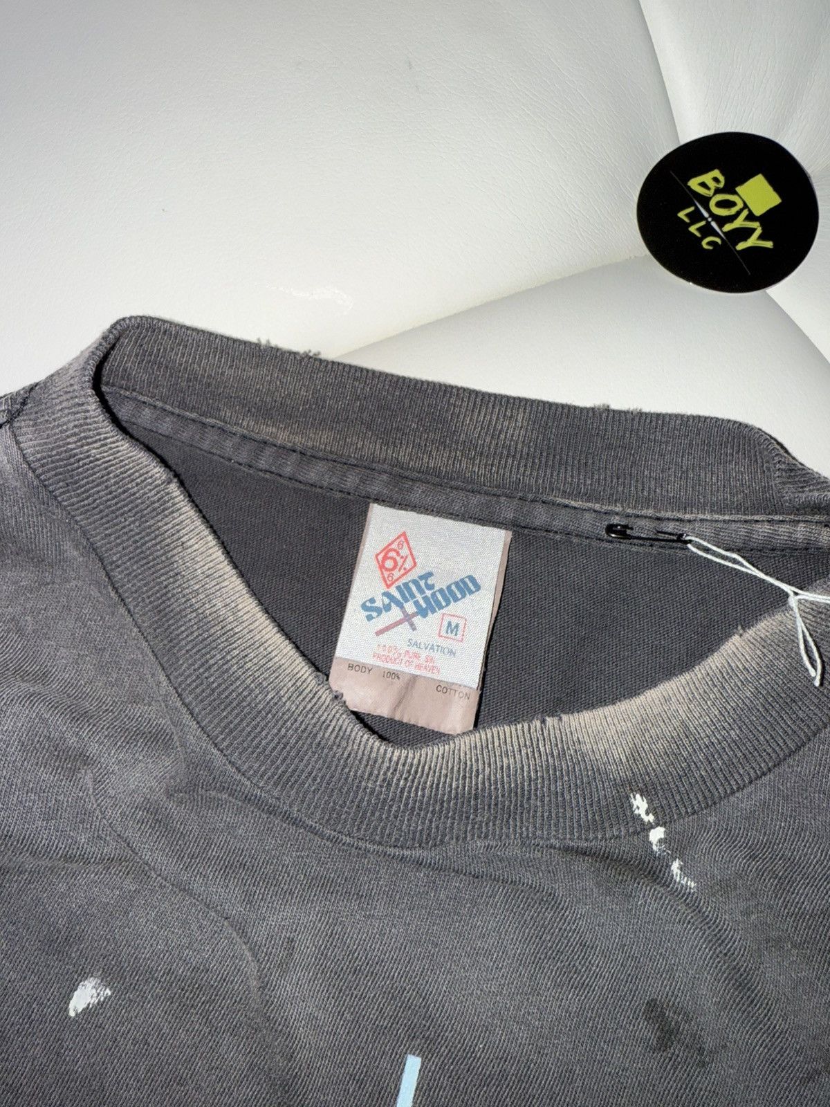 Saint Michael x neighborhood logo t shirt