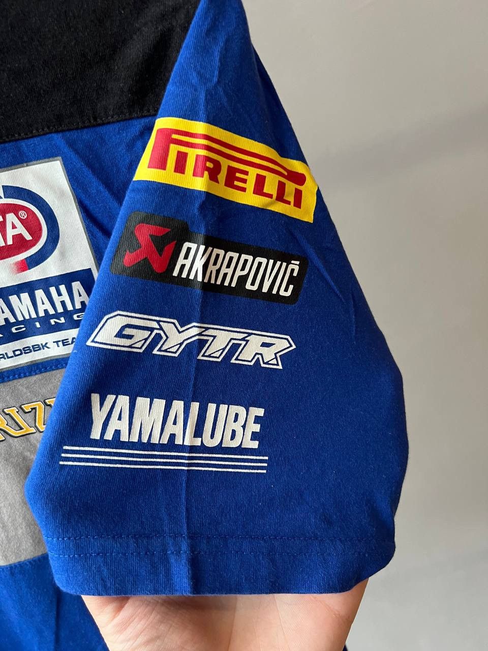 Yamaha YAMAHA TEAM PATA PIRELLI RARE RACING SHIRT POLO JERSEY SZ M Size US M / EU 48-50 / 2 - 6 Thumbnail