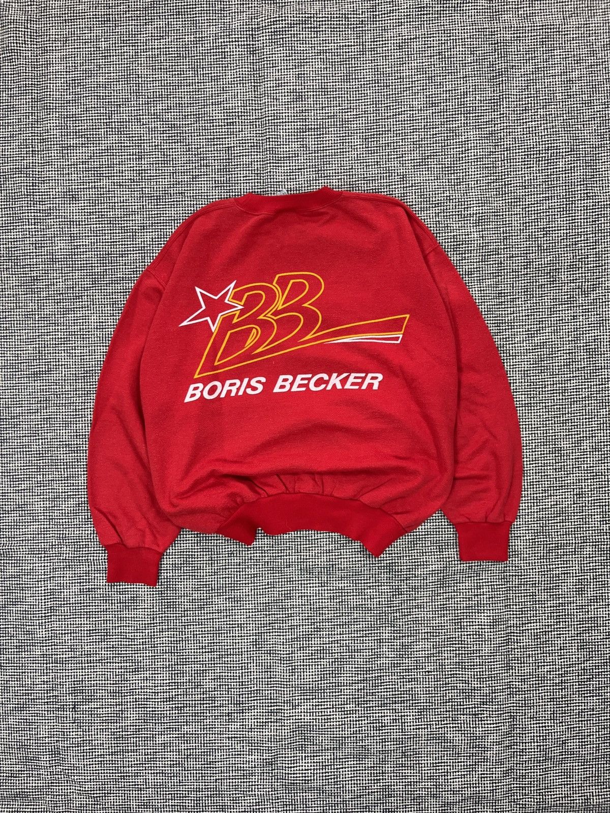 Puma ➕ rare 90s puma Boris Becker boxy sweatshirt Size US M / EU 48-50 / 2 - 2 Thumbnail