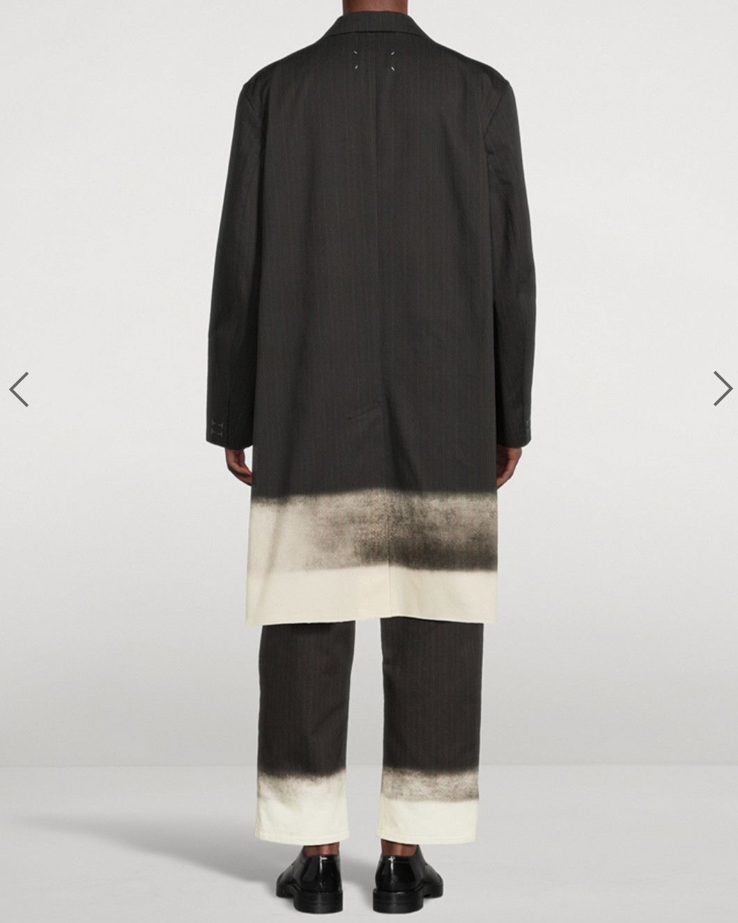 Maison Margiela Maison Margiela Trompe l'oeil pinstripe coat Size US S / EU 44-46 / 1 - 3 Thumbnail
