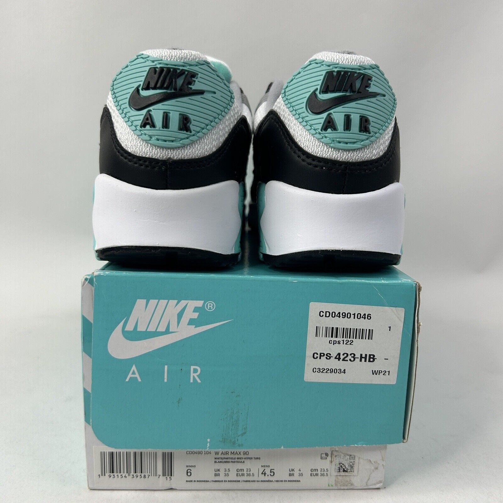 Nike Nike Air Max 90 Recraft WMNS “Hyper Turquoise" 2024 Size US 6 / IT 36 - 4 Thumbnail