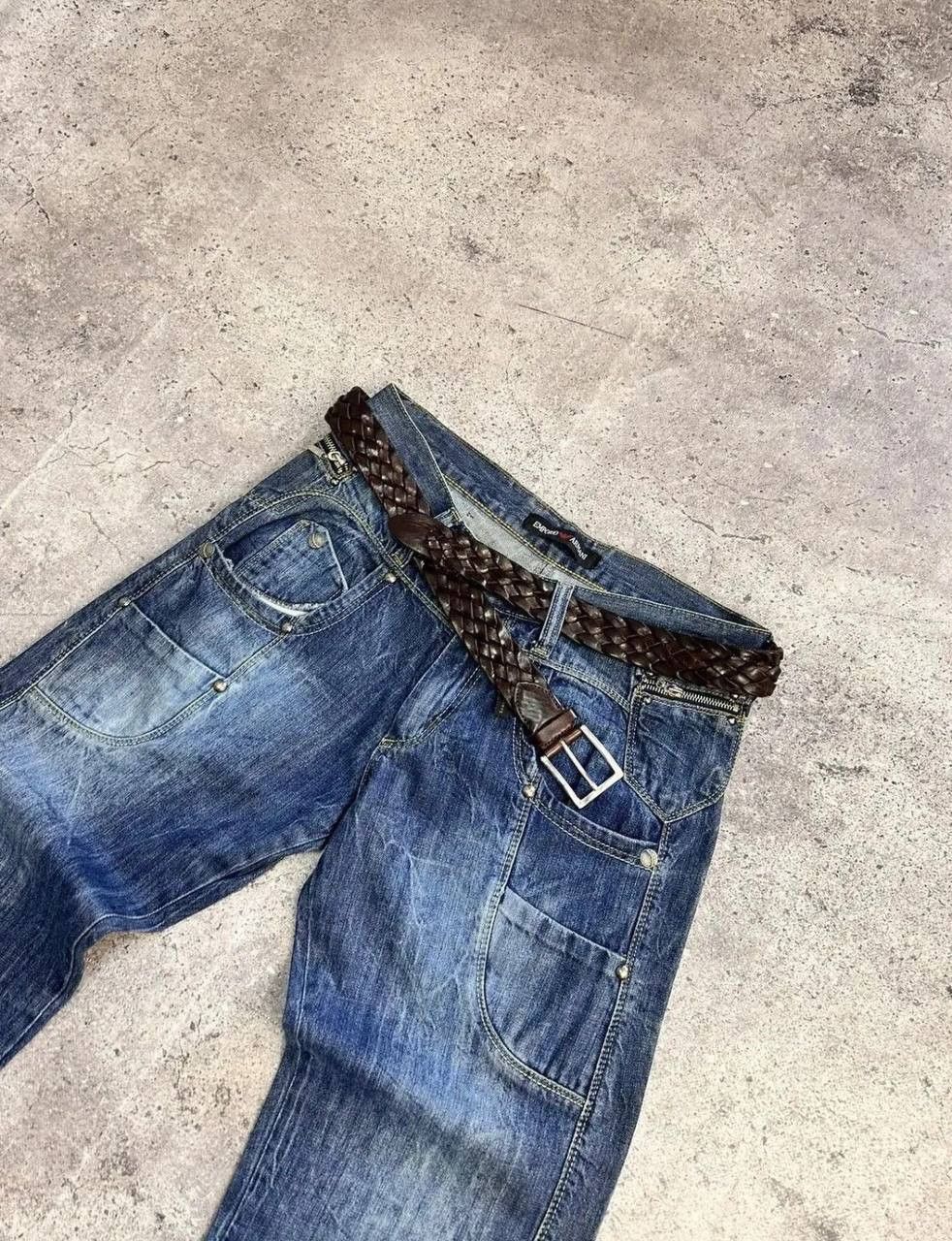 Emporio Armani × Japanese Brand Emporio Armani Jeans Vintage Streetwear Y2K Size US 31 - 12 Thumbnail