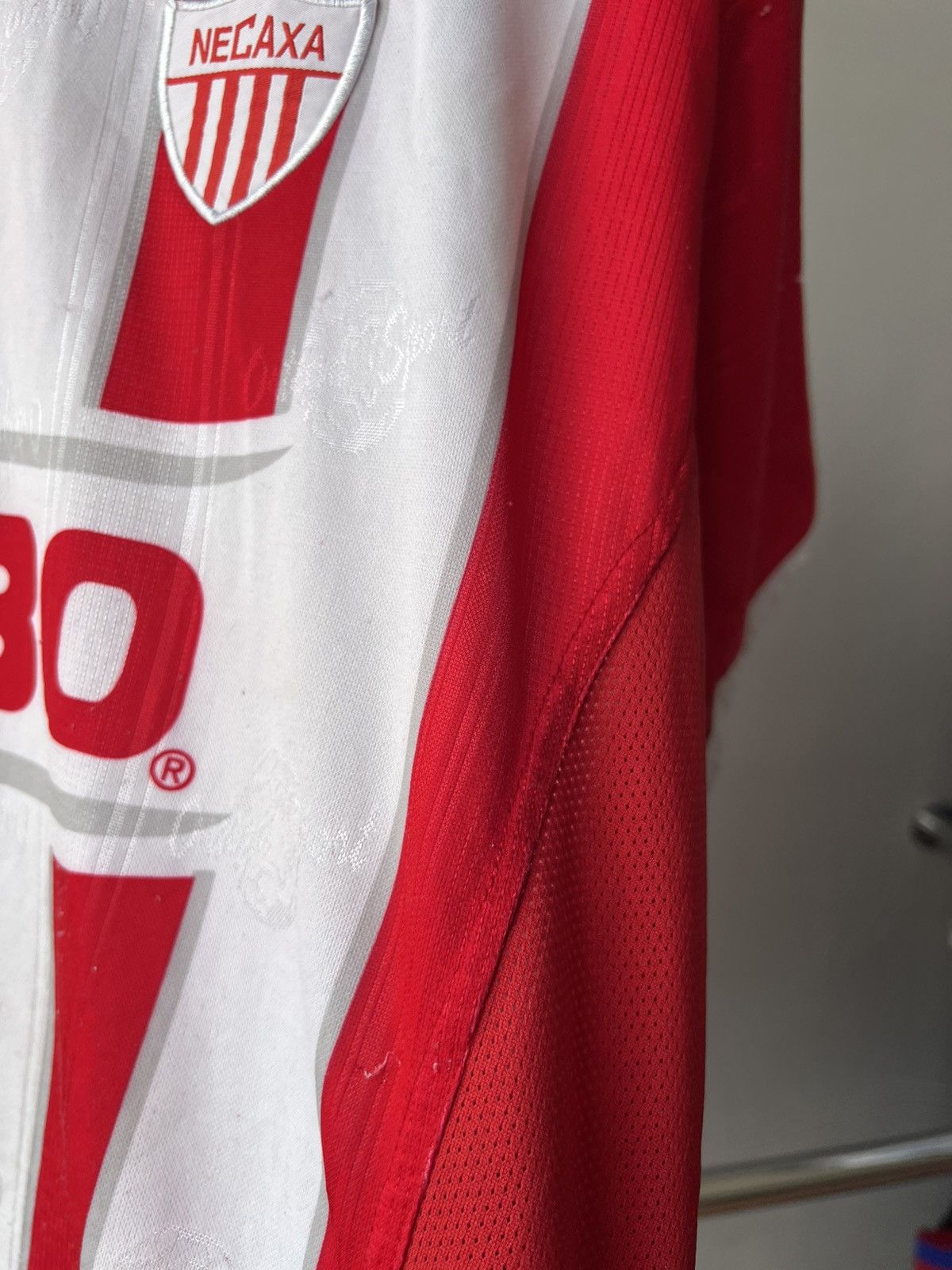 Vintage VINTAGE RAYOS DE NECAXA MEXICO SOCCER JERSEY FOOTBALL SHIRT Size US XXL / EU 58 / 5 - 14 Thumbnail