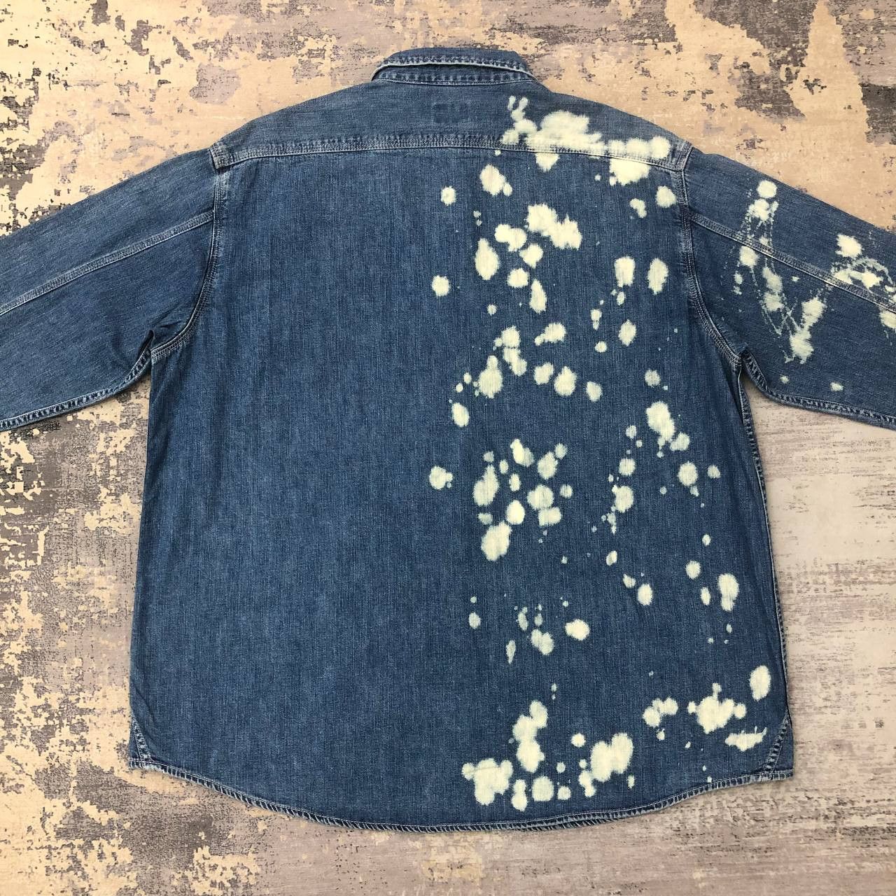 Levi's T474 VTG LEVI'S ACID WASH DENIM SHIRTS Size US L / EU 52-54 / 3 - 3 Thumbnail