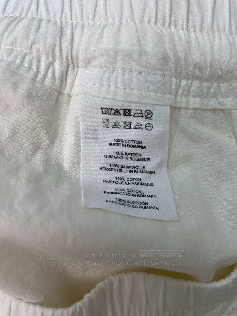 Dries Van Noten Dries Van Noten White Cargo Pants Size 35" - 7 Thumbnail