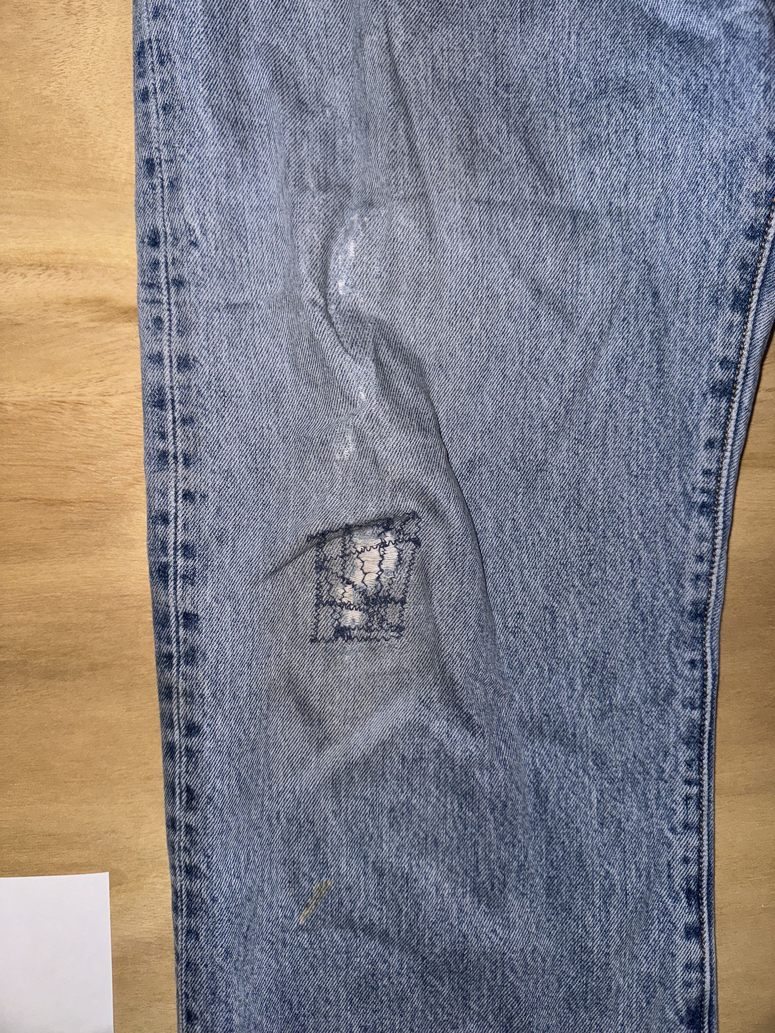 Levi's Vintage Clothing Vintage Patchwork Levi 501 Size US 36 / EU 52 - 2 Thumbnail