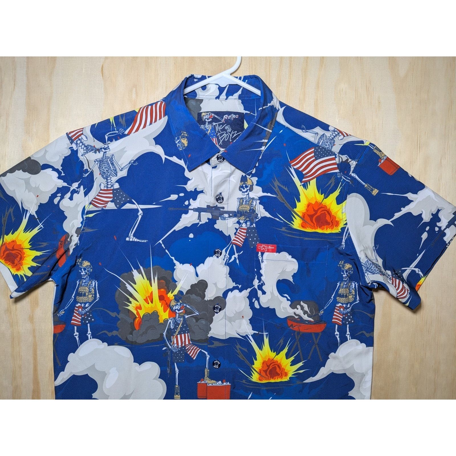 Other Retro Rifle Men's Medium Me and the Boyz Shirt Patriotic Size US M / EU 48-50 / 2 - 3 Thumbnail