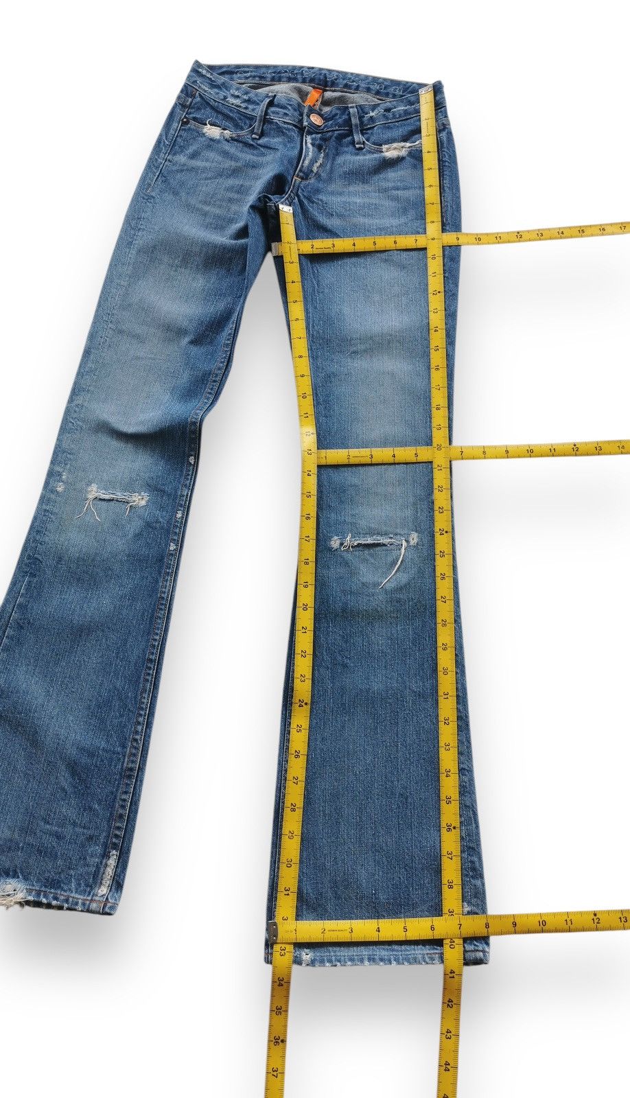 Earnest Sewn Earnest Sewn Selvedge Flare Jeans Made in USA Size US 26 / EU 42 - 8 Thumbnail