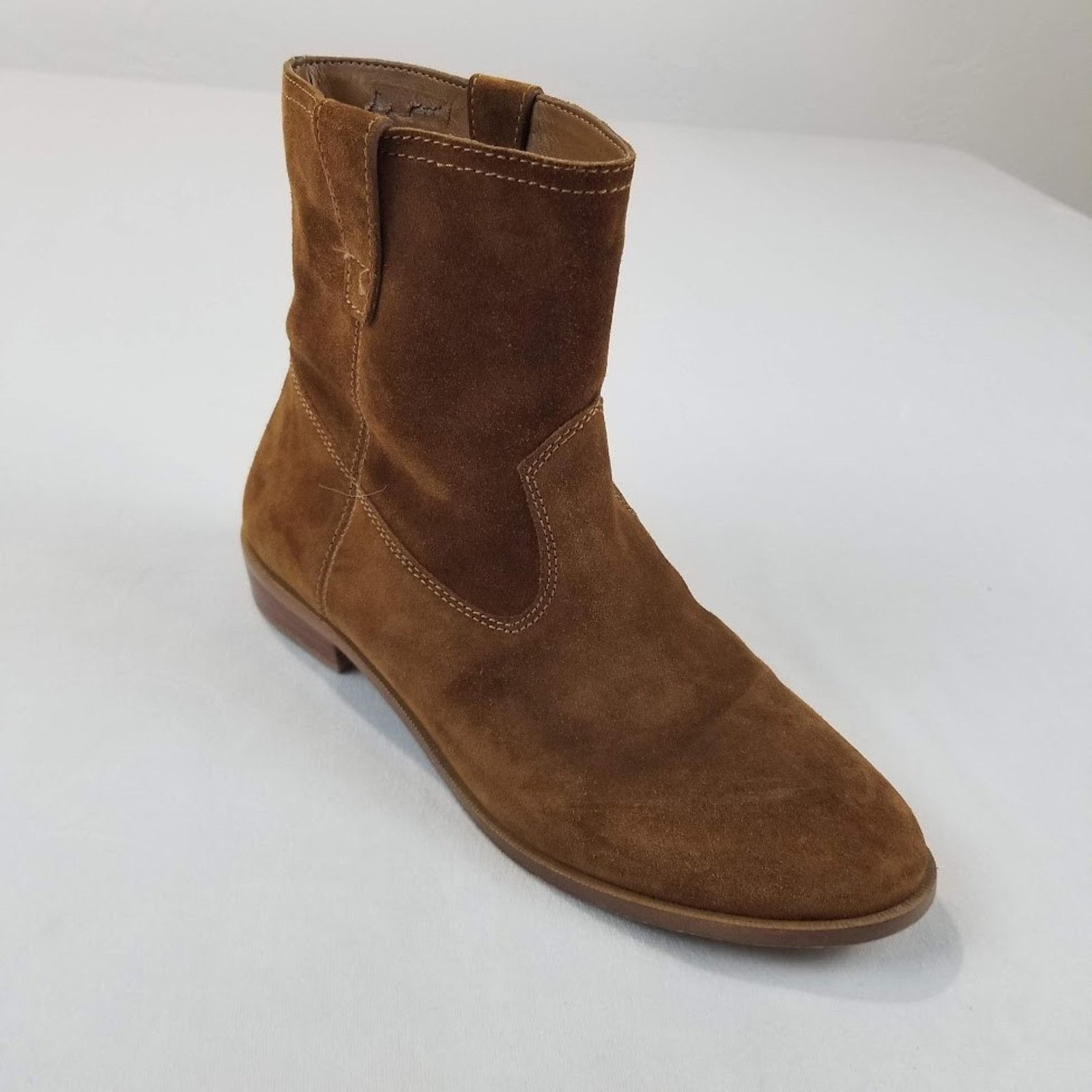 Rebecca Minkoff Rebecca Minkoff Boots Womens 7.5 Brown Suede Ankle Western Size US 7.5 / IT 37.5 - 1 Thumbnail