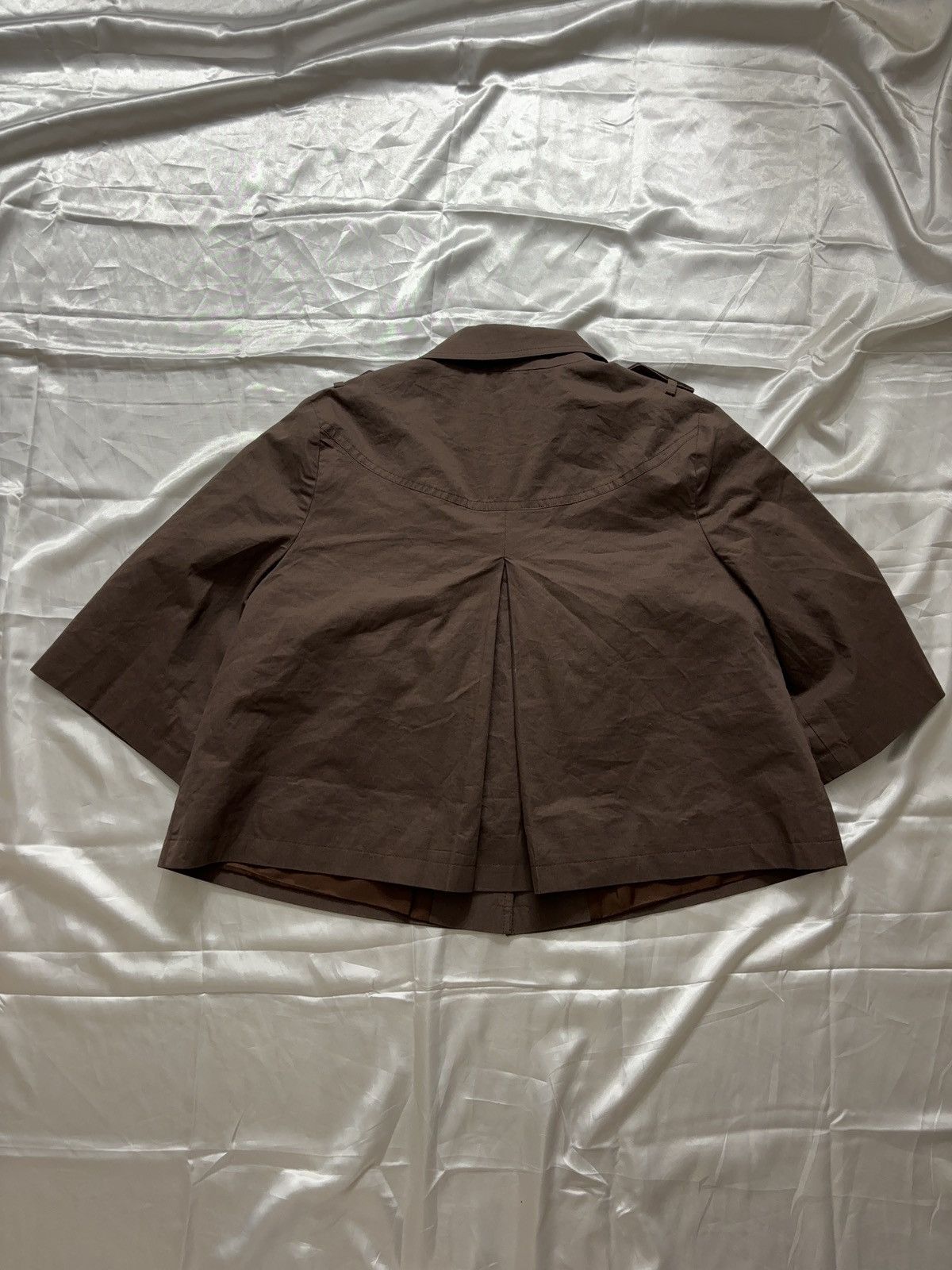 Japanese Brand × Vintage Cropped 3/4 wide sleeves vintage coat Size M / US 6-8 / IT 42-44 - 2 Thumbnail