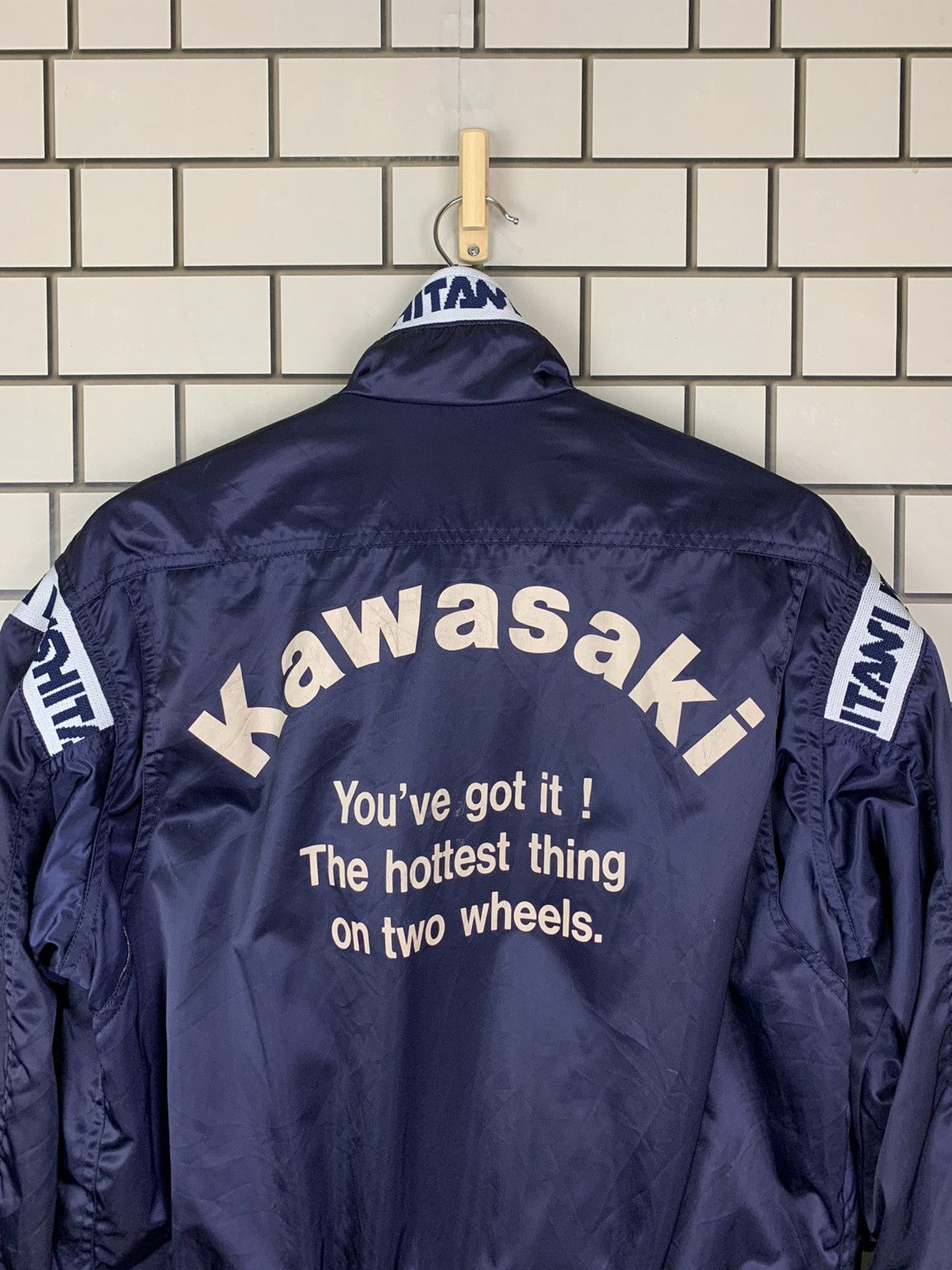 Vintage Japanese Brand Kawasaki x Kushitani Jacket