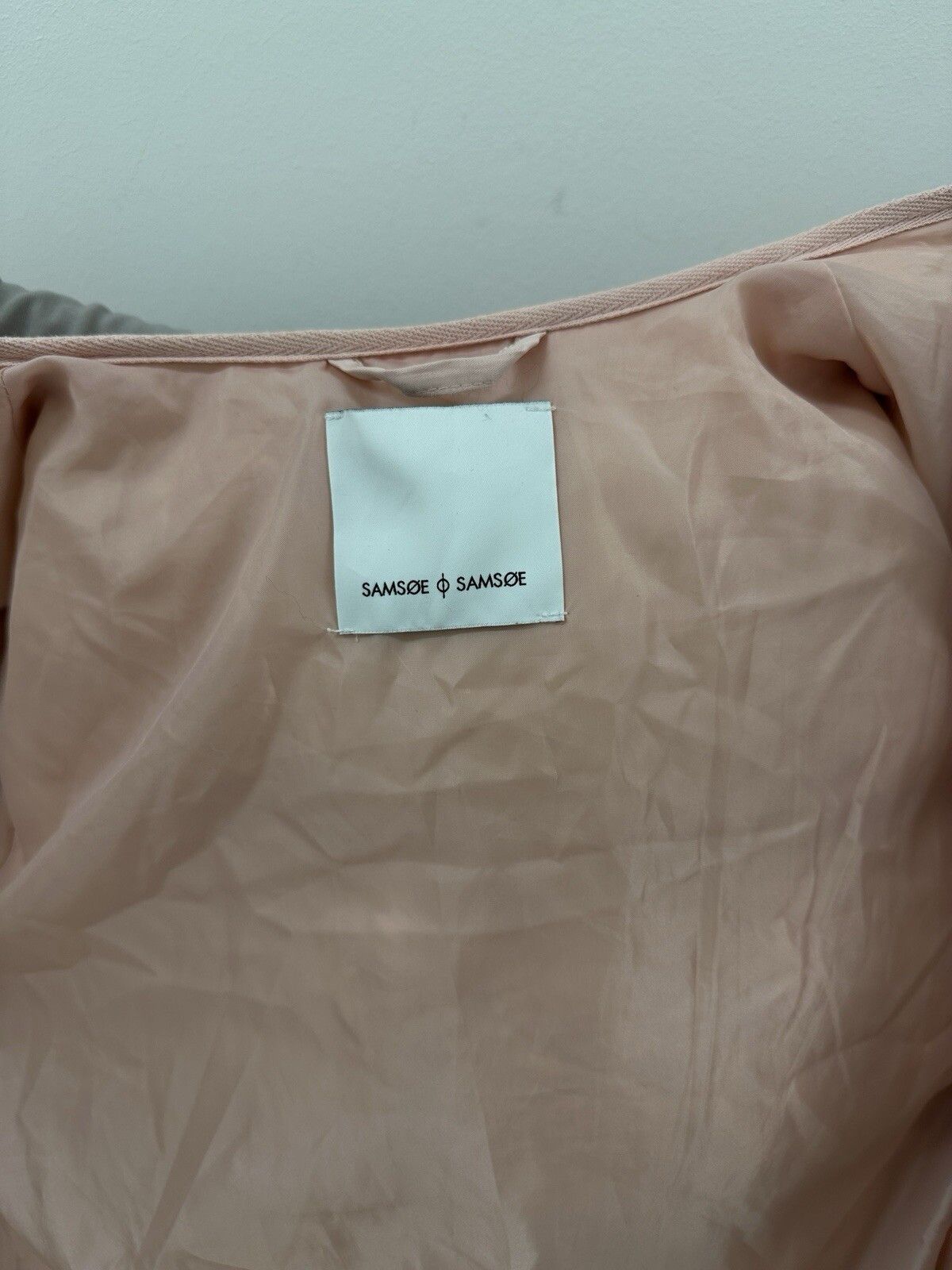 Samsoe Samsoe DDP Samsoe Samsoe Womens Puffer Dean Jacket Pink Size S / US 4 / IT 40 - 13 Thumbnail