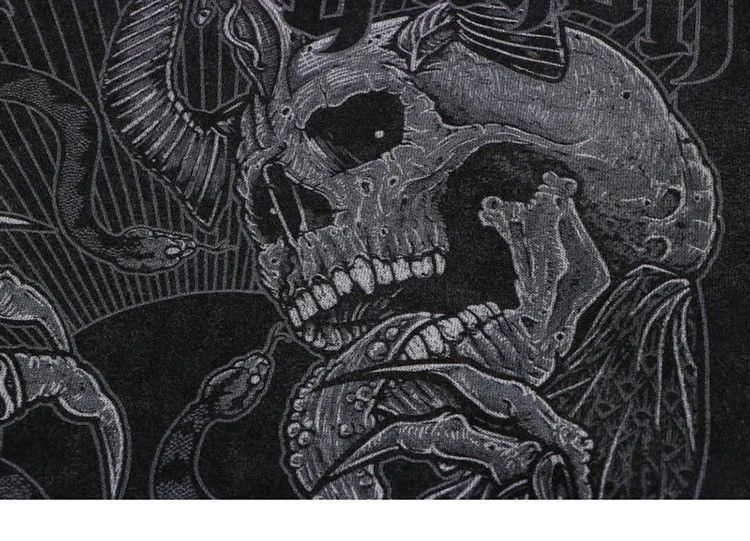 Japanese Brand Devil Skull Skeleton Graphic Hoodie Size US L / EU 52-54 / 3 - 3 Thumbnail