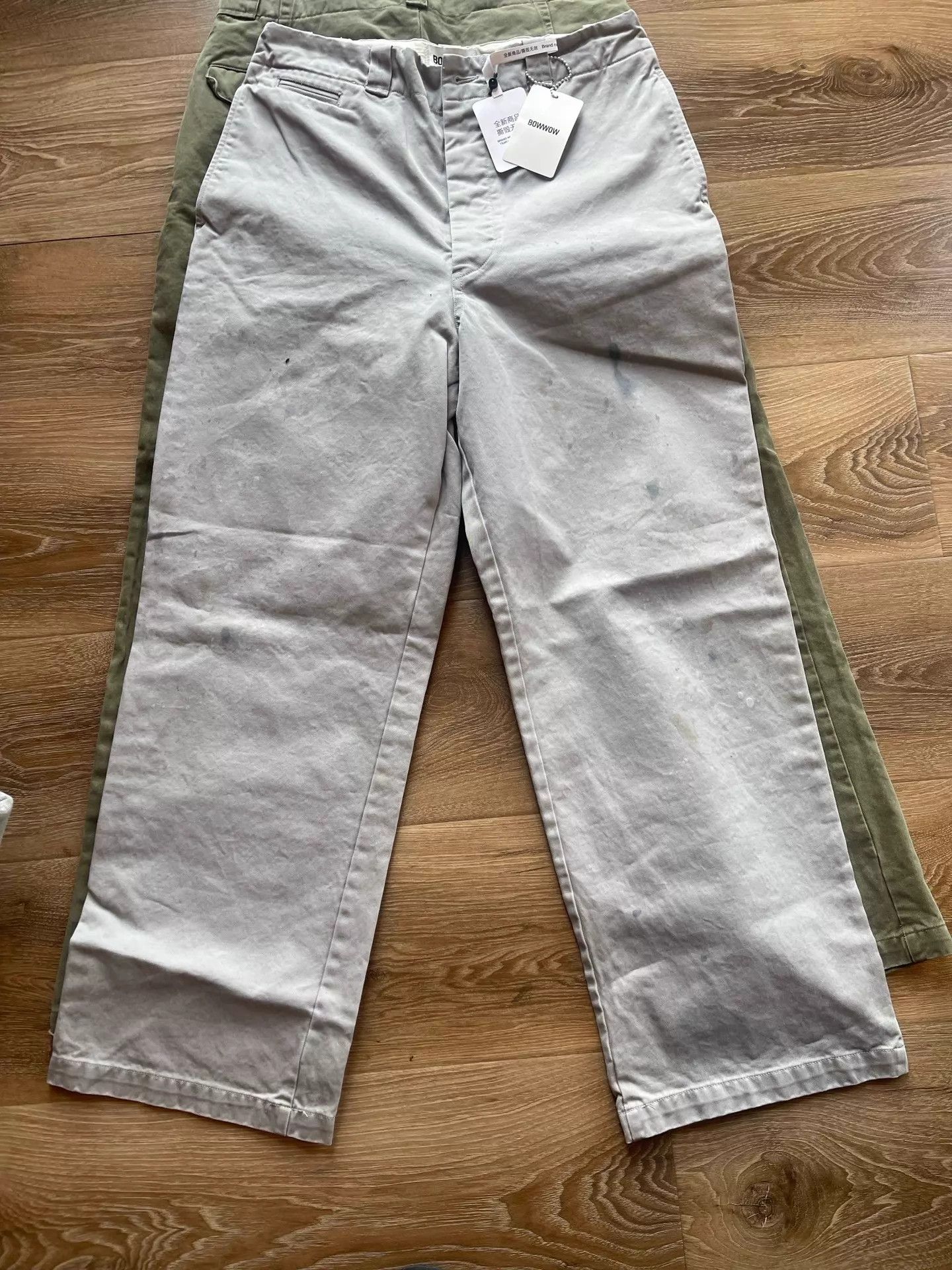 Other Nippon Vintage Distressed Splash Casual Pants 24SS Gray L Size US 34 / EU 50 - 3 Thumbnail