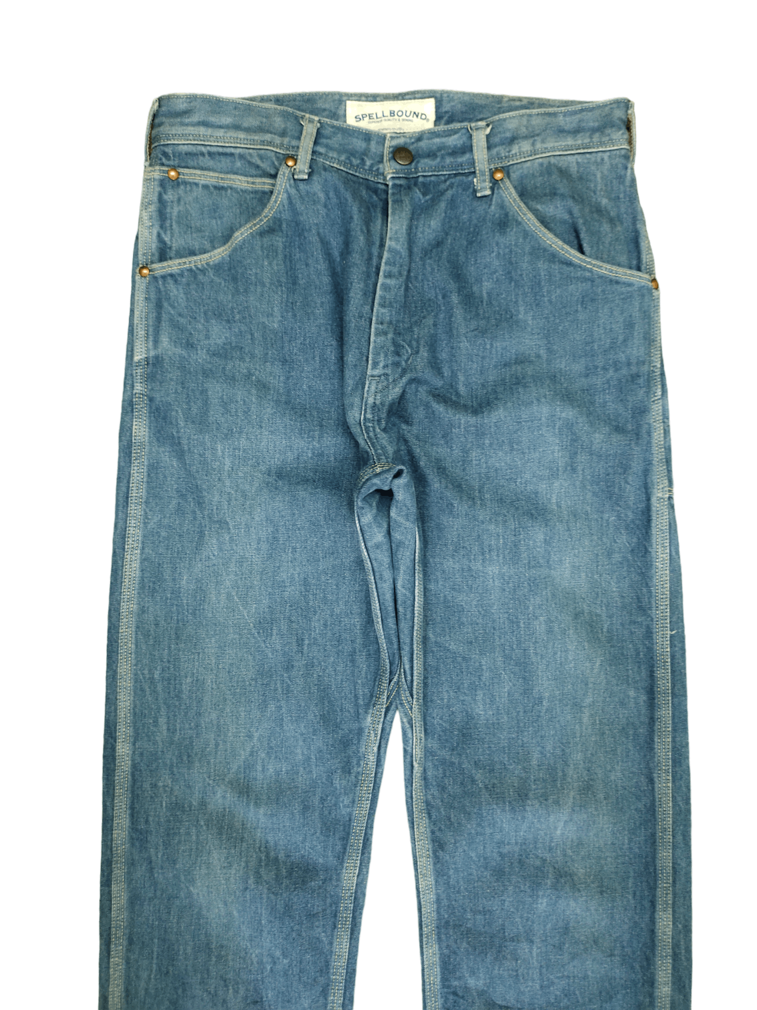 Kapital 1990s Spellbound Jpn Workers Denim Pants 45rpm Orslow Style Size US 29 - 2 Thumbnail