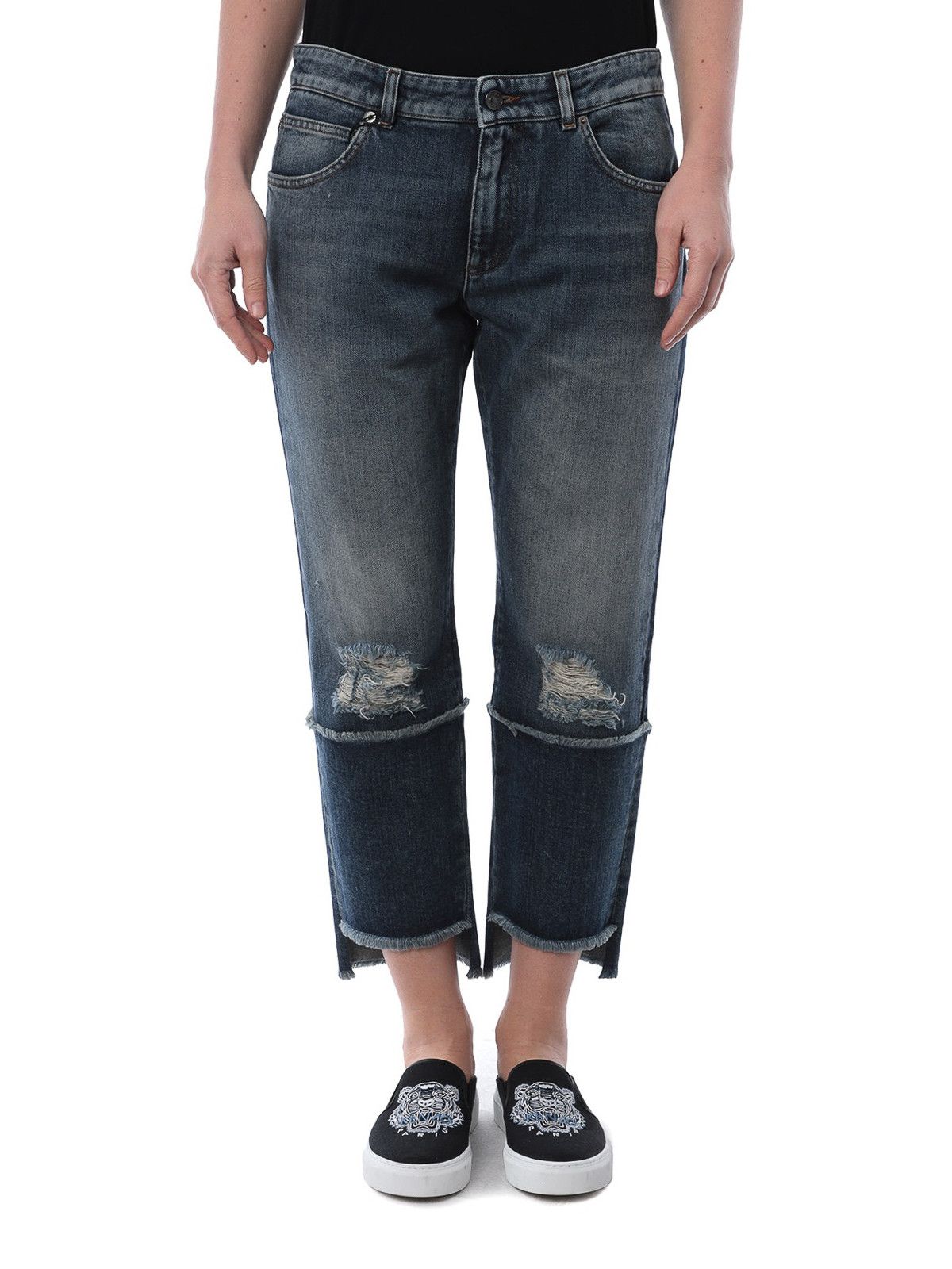 Dolce & Gabbana o1y0825 Denim Pant in Blue Size 26" / US 2 / IT 38 - 3 Thumbnail