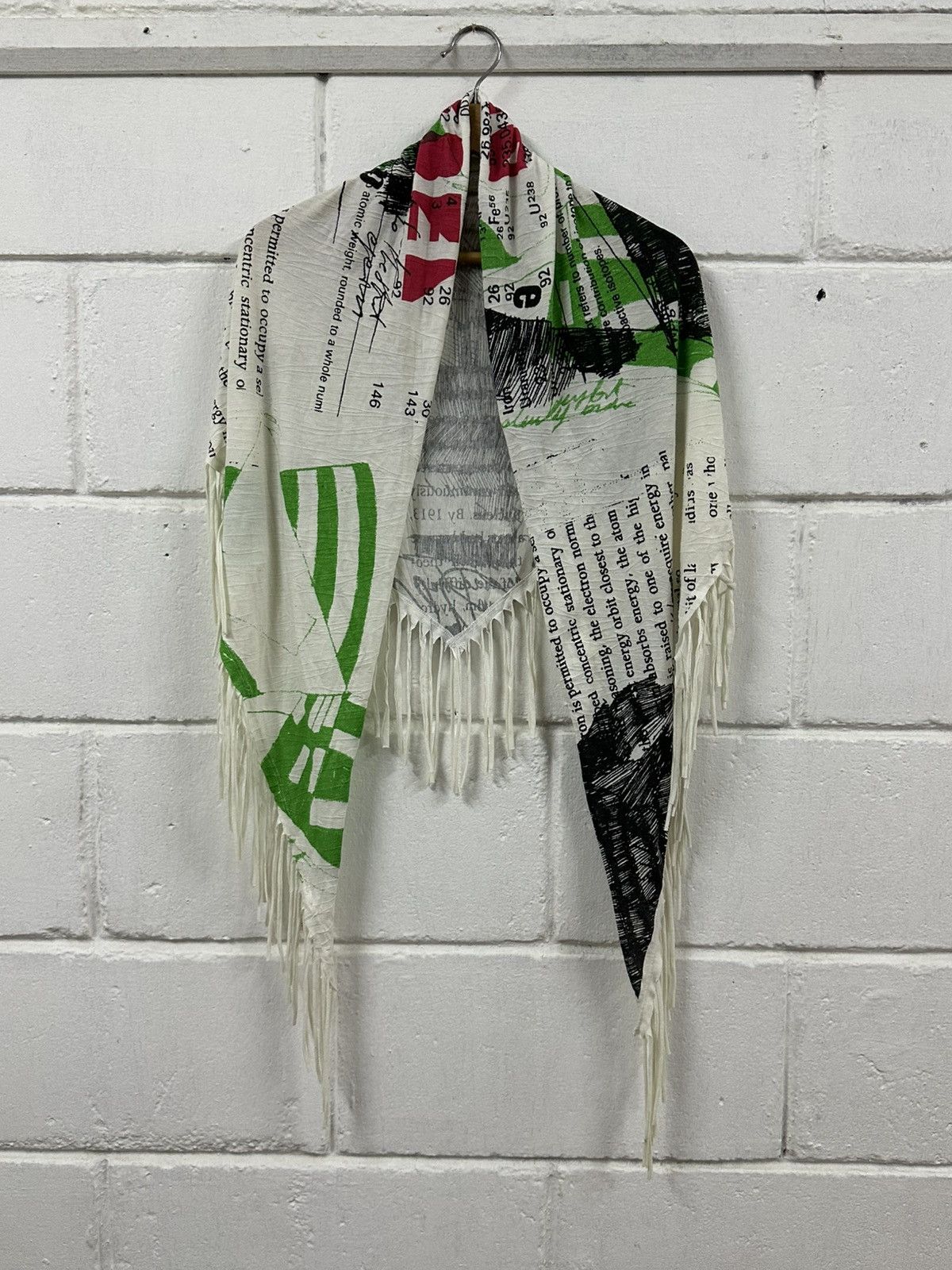 Diesel Diesel Poem Seditionaries Scarf Size ONE SIZE - 2 Thumbnail