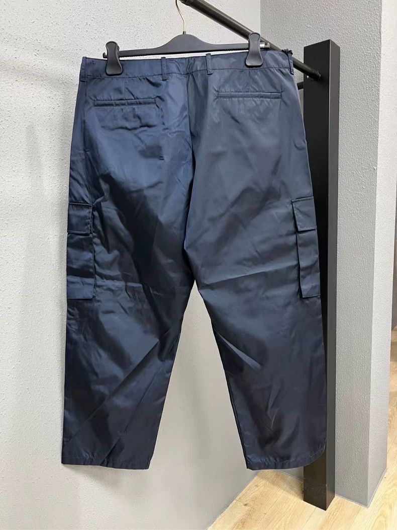 Prada Prada Navy Recycled Nylon Casual Pants-2506 Size US 44 / EU 60 - 2 Thumbnail