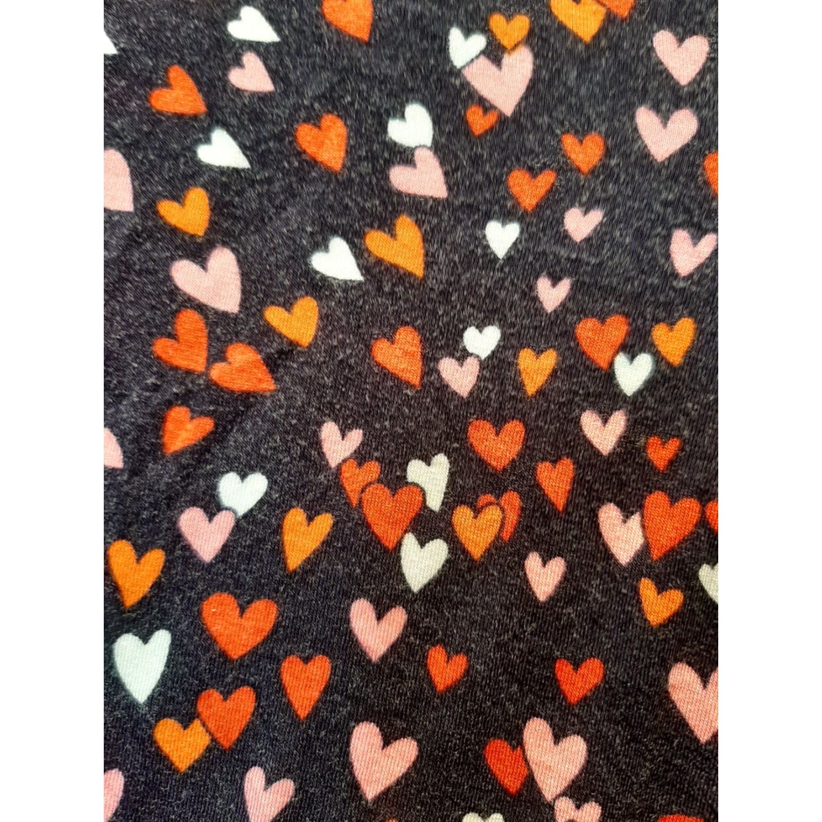 Vintage Cable and Gauge Womens Petite Small P S Long Sleeve Heart Pattern Top Size S / US 4 / IT 40 - 2 Thumbnail