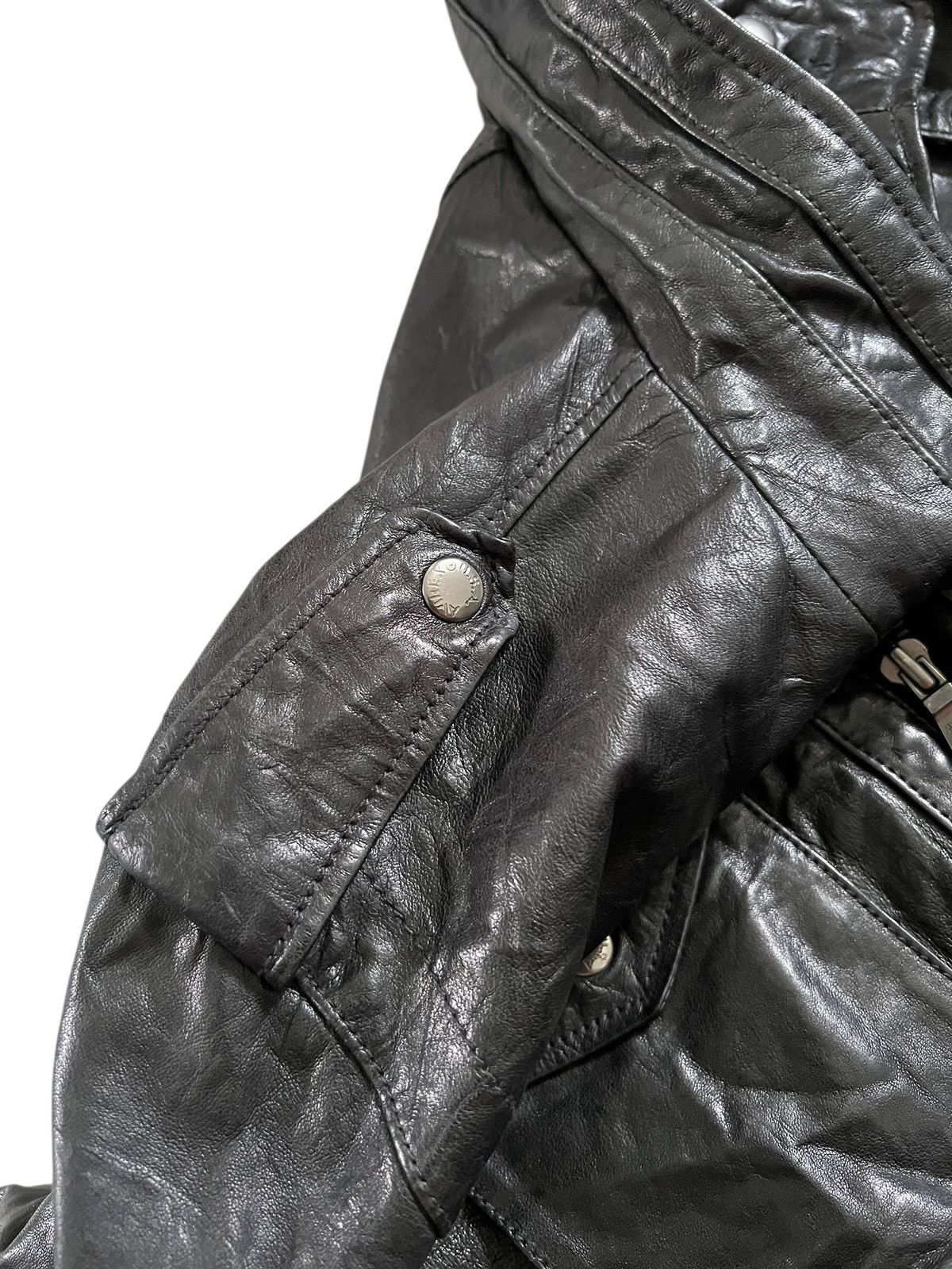Avirex 2000s Avirex M65 Sheepskin Leather Jacket Size US L / EU 52-54 / 3 - 14 Thumbnail