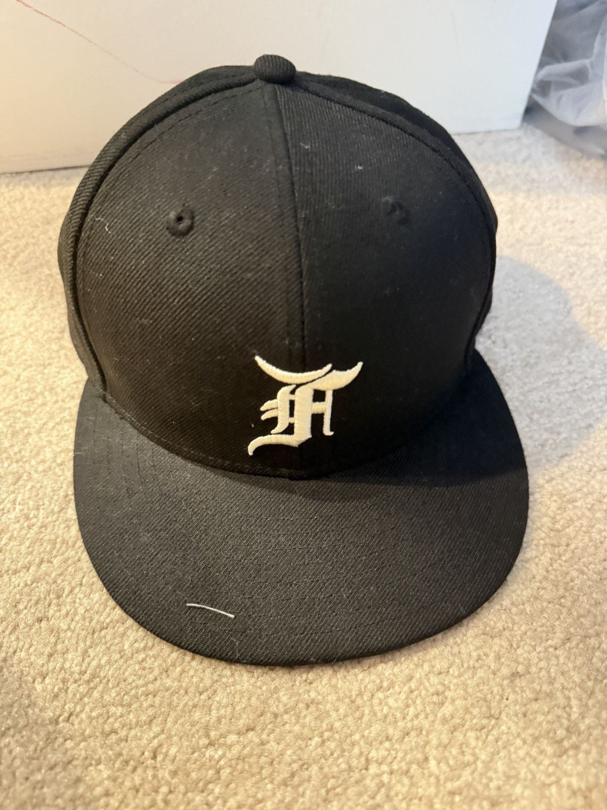 Fear of God 🔥 fear of god new era collab baseball hat early drop Size ONE SIZE - 2 Thumbnail